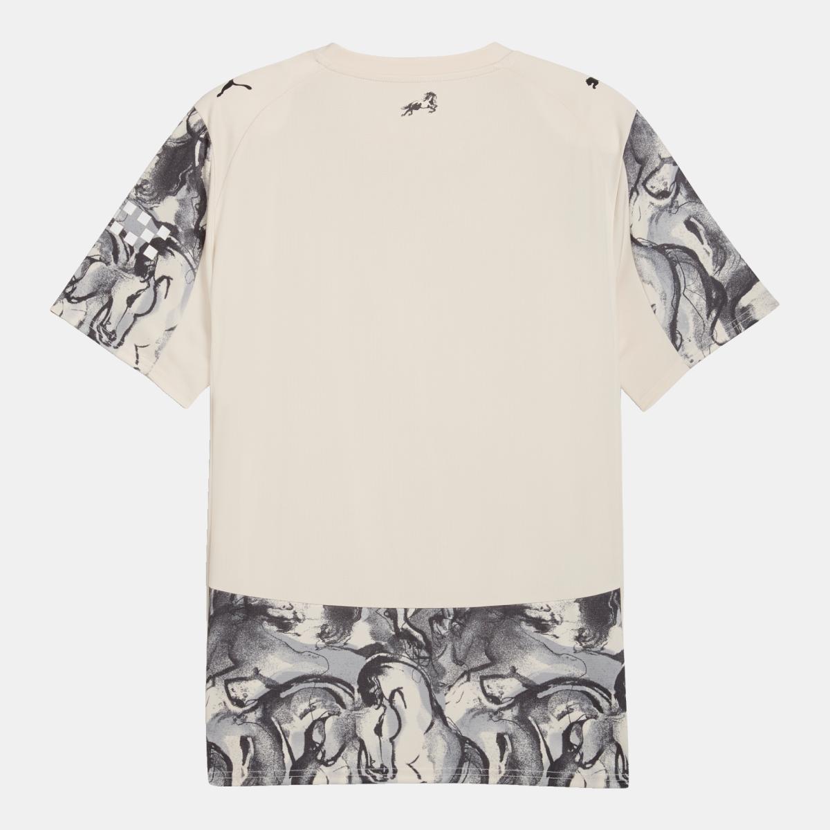 T-shirt de Futebol de Homem MCFC YOH Cinzento-7