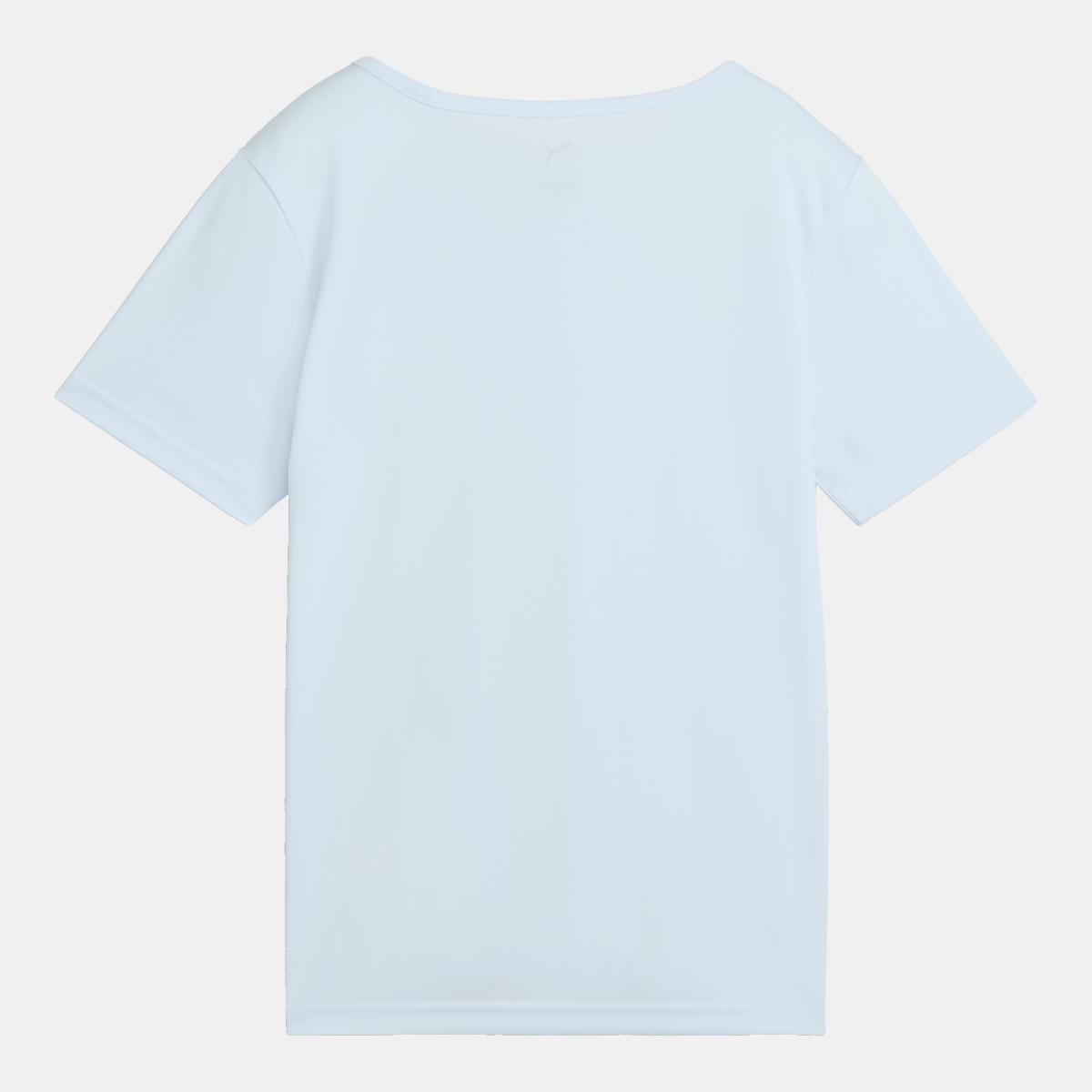 T-shirt de Futebol Infantil individualRISE Graph jr Azul-2