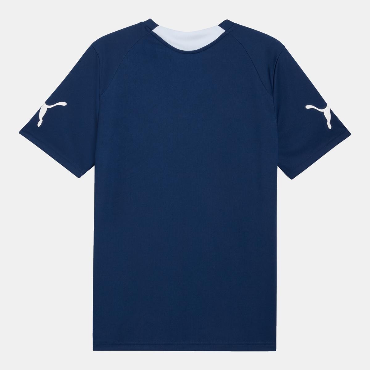 T-shirt de Futebol de Homem individualFINAL Azul-5