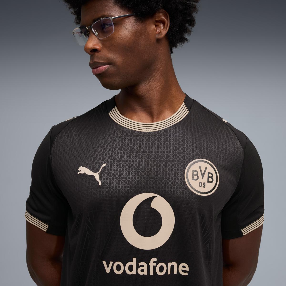 T-shirt de Futebol de Homem BVB Special Edition Preto-5