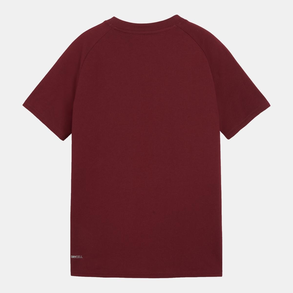 T-shirt de Futebol Infantil FPF PUMATECH Pocket Jr Puma Vermelho-2