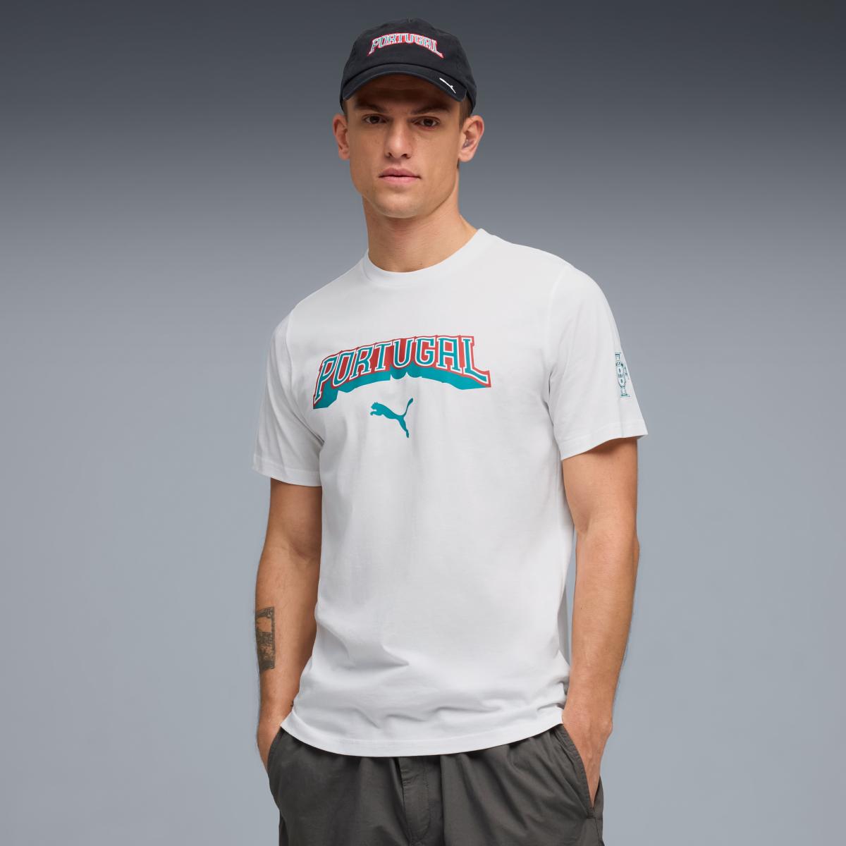 T-Shirt Portugal FtblCulture Puma Branco-3