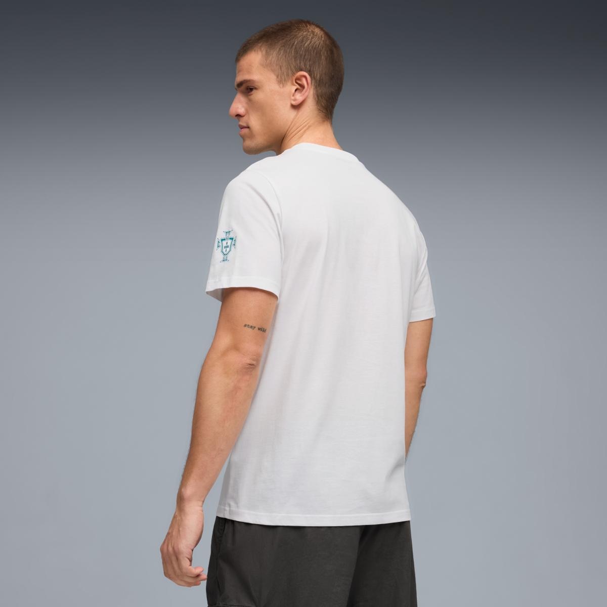 T-Shirt Portugal FtblCulture Puma Branco-4