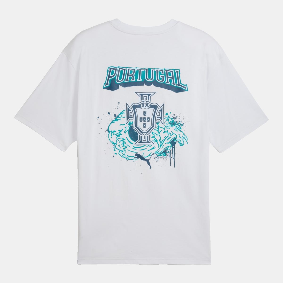 T-Shirt Portugal FtblCulture Puma Cinzento-2