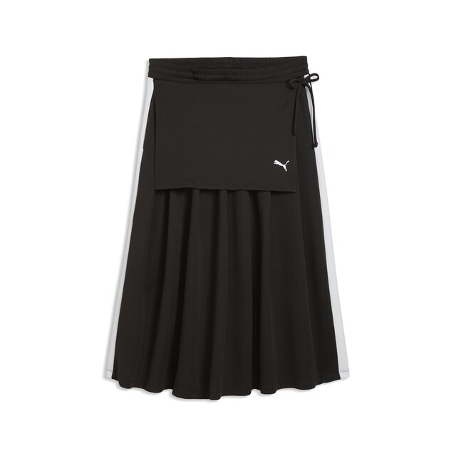 Imagem 0 de Saia Casual de Mulher T7 Midi Pleated