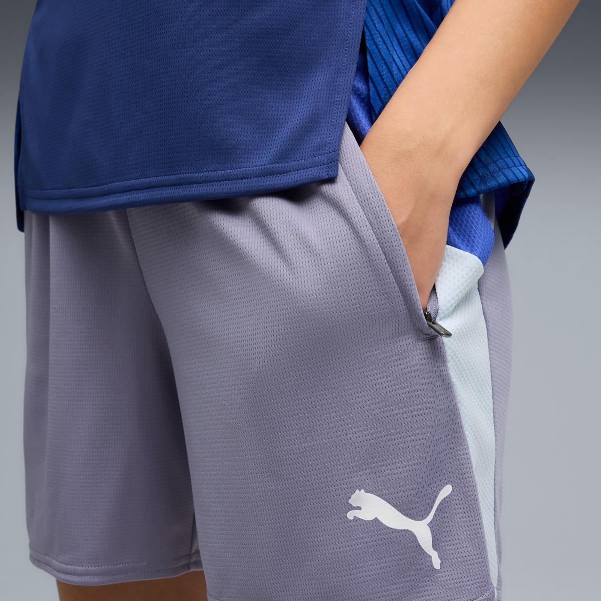 Calções de Futebol de Mulher individualBlaze Cinzento-5