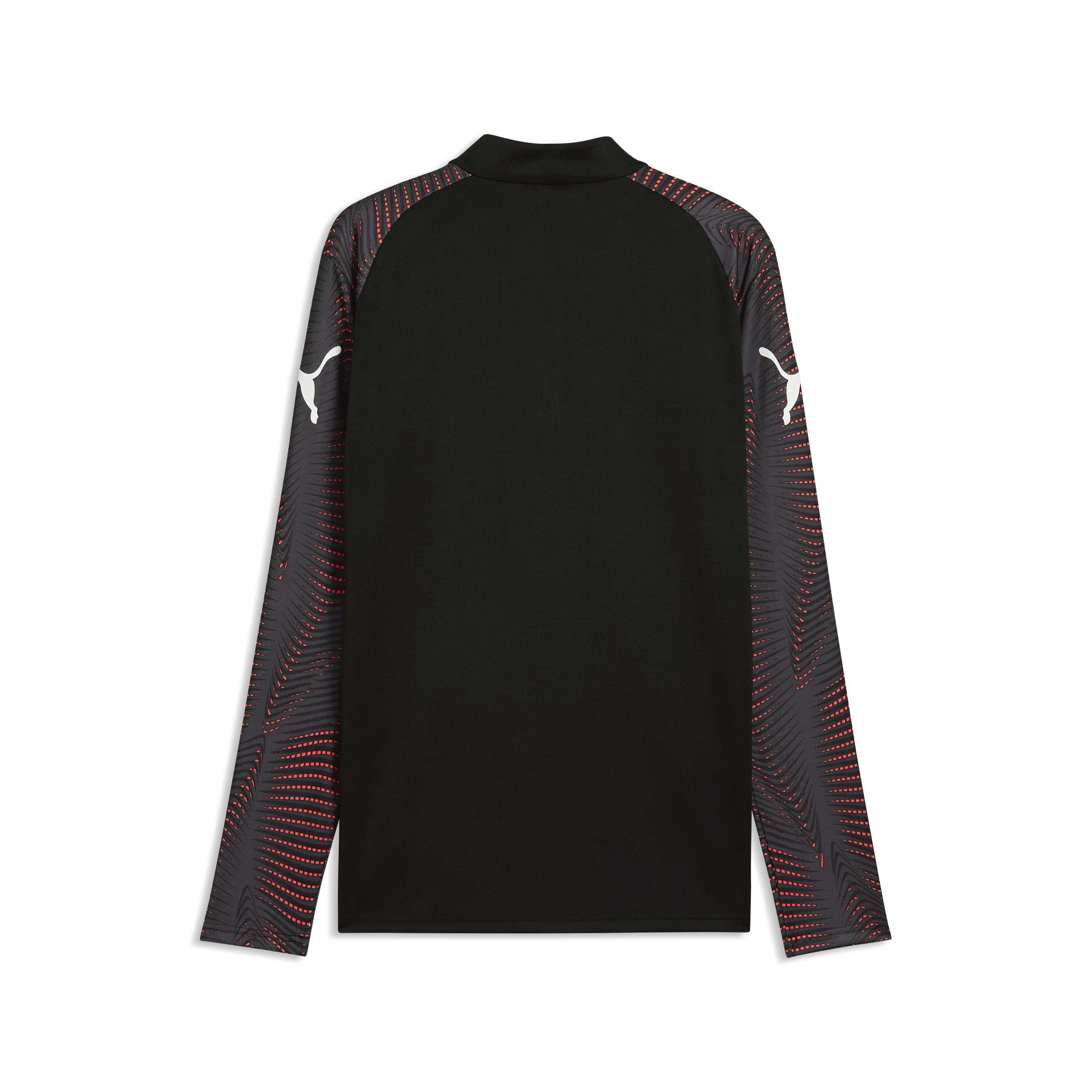 T-shirt de Futebol de Homem individualFinal 1/4 Zip Preto-7