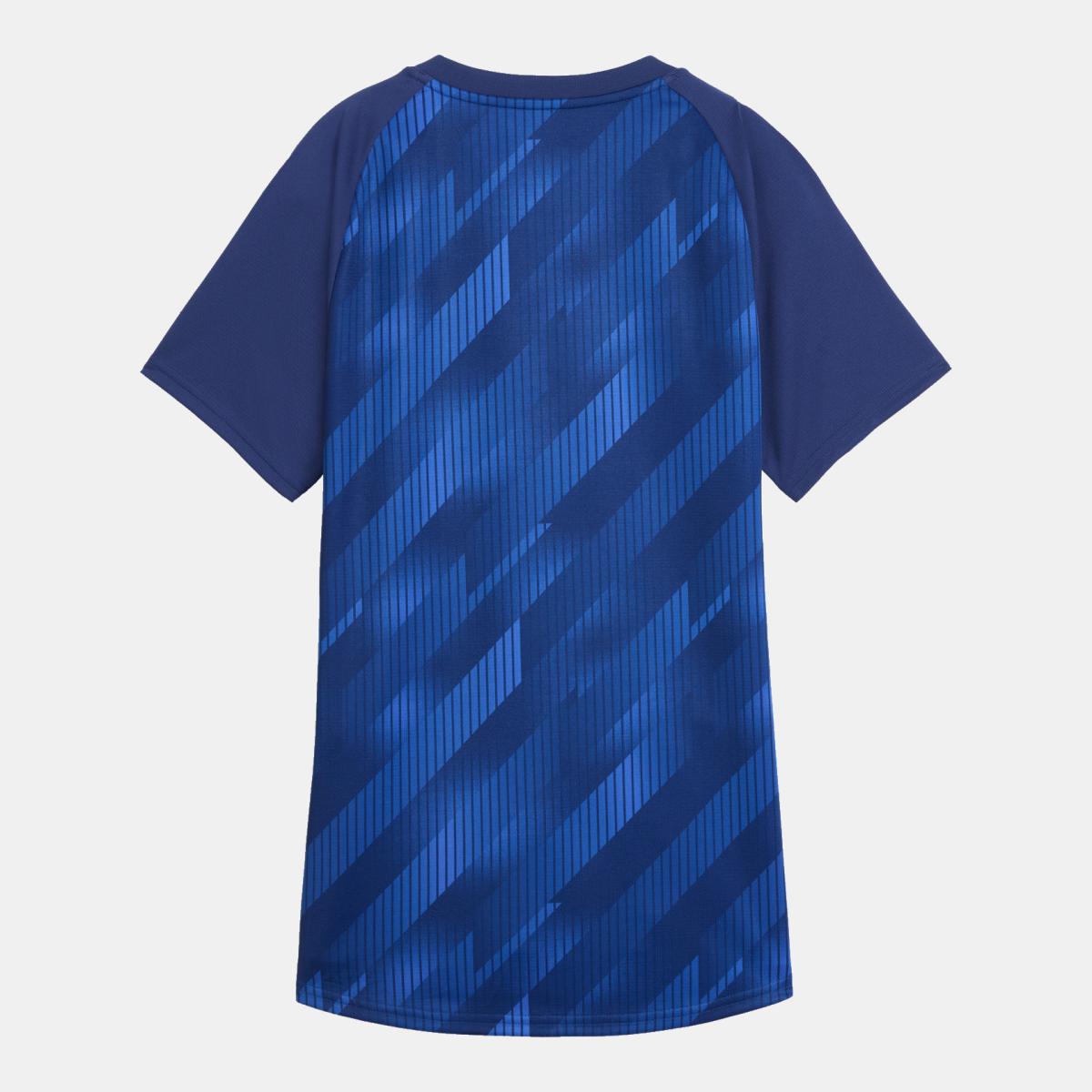 T-shirt de Futebol de Mulher individualBlaze Azul-5