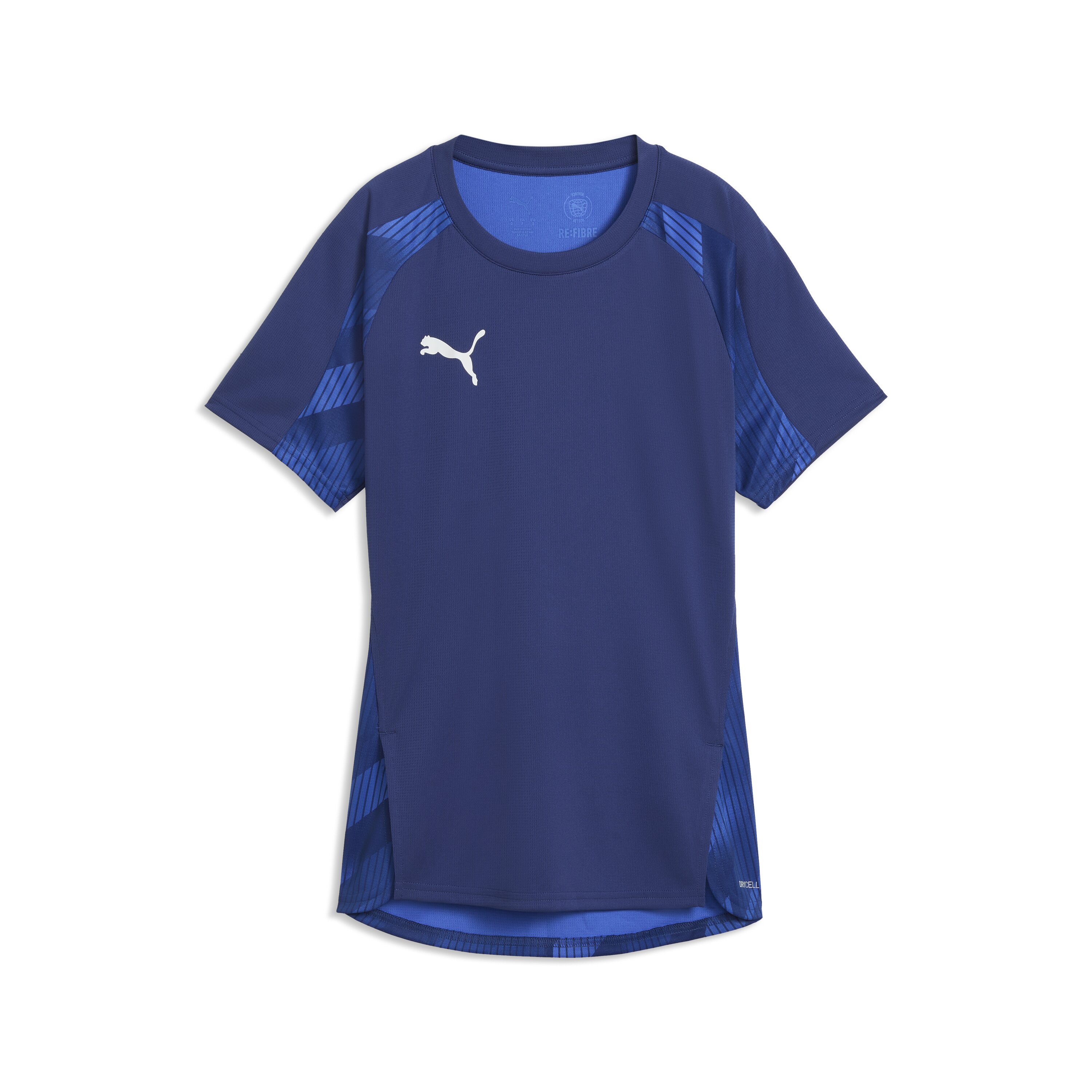 T-shirt de Futebol de Mulher individualBlaze Azul-6