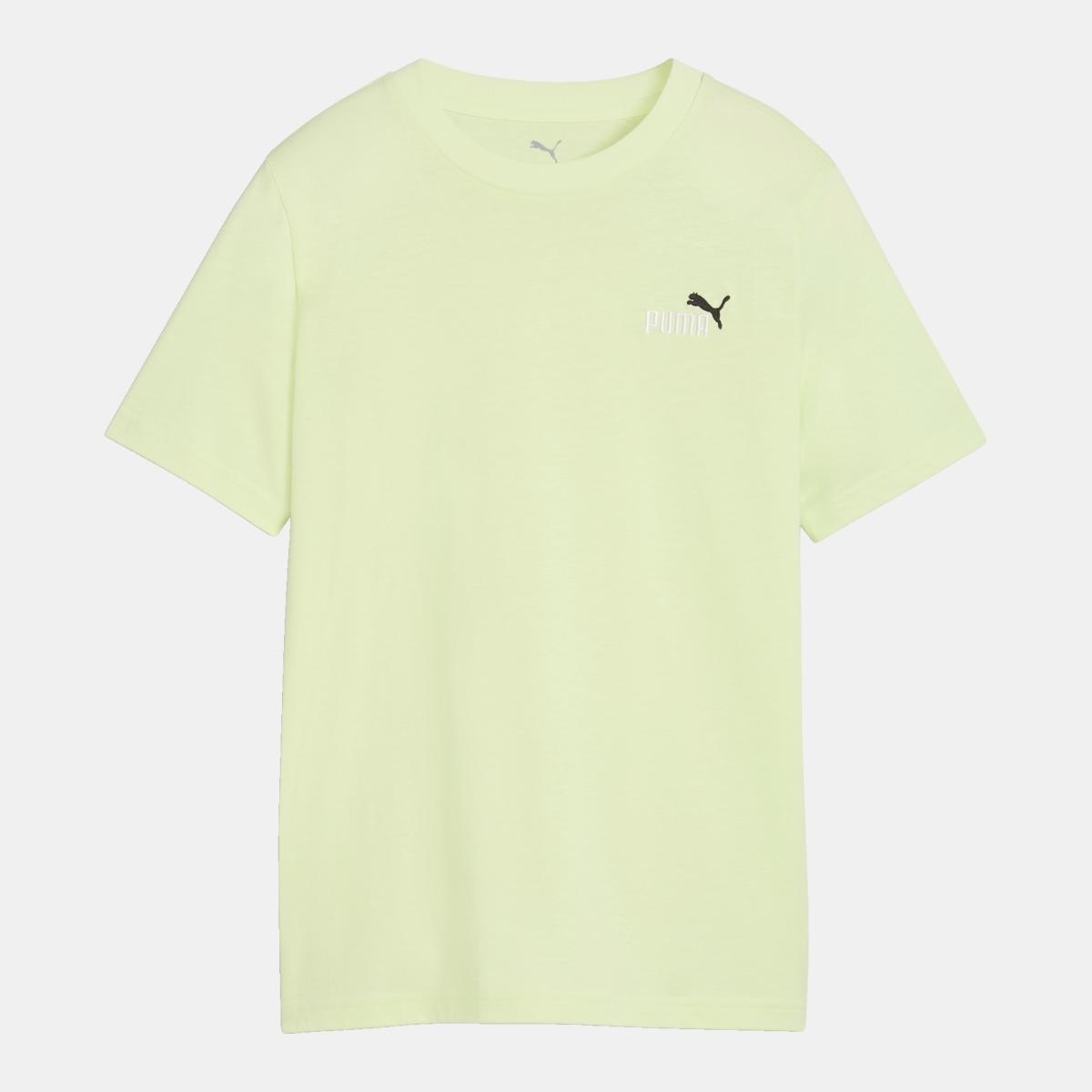 T-shirt ESS 2 Color Small No. 1 Logo Tee de Criança Verde-1