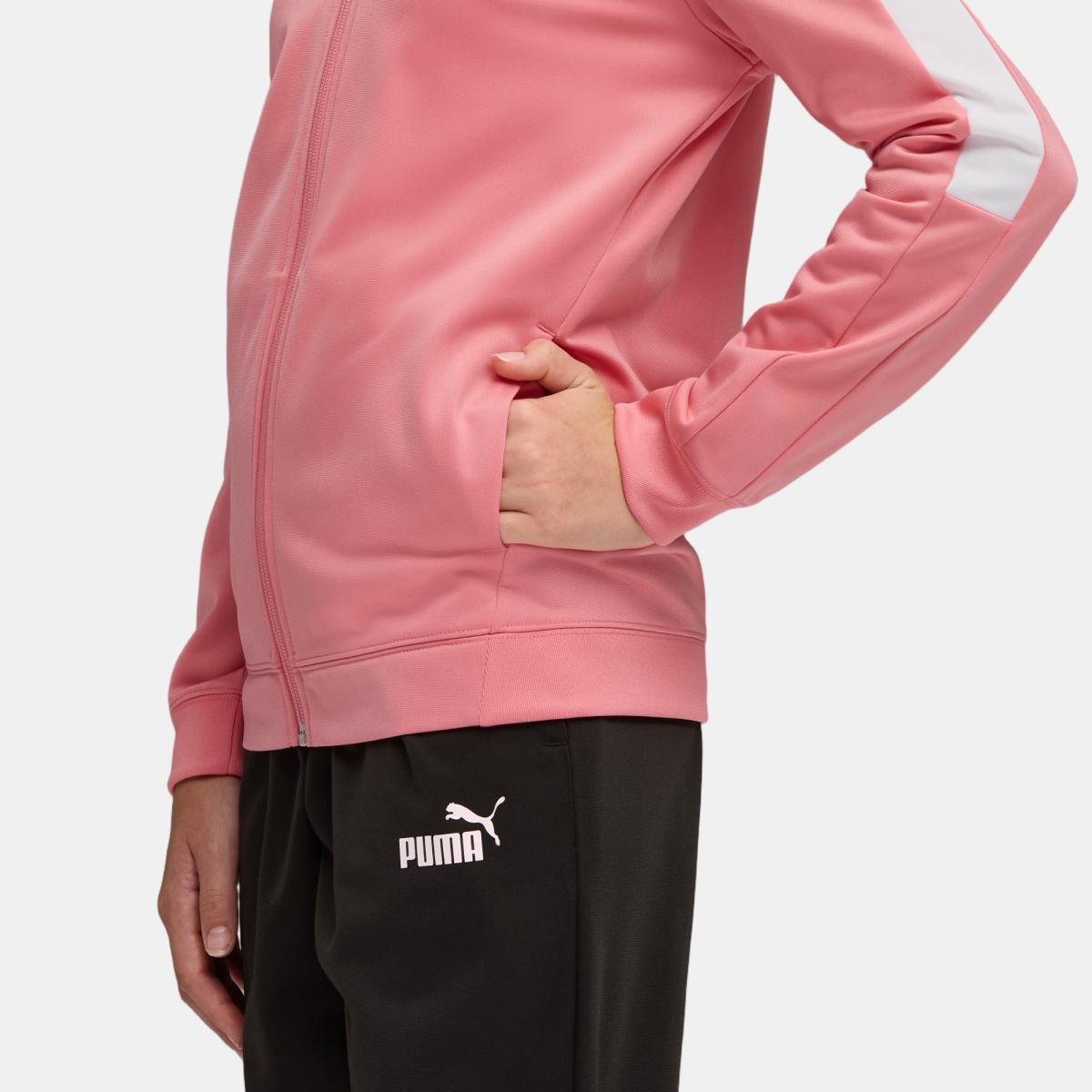 Fato-de-Treino Casual de Criança Poly Baseball Suit G Rosa-3