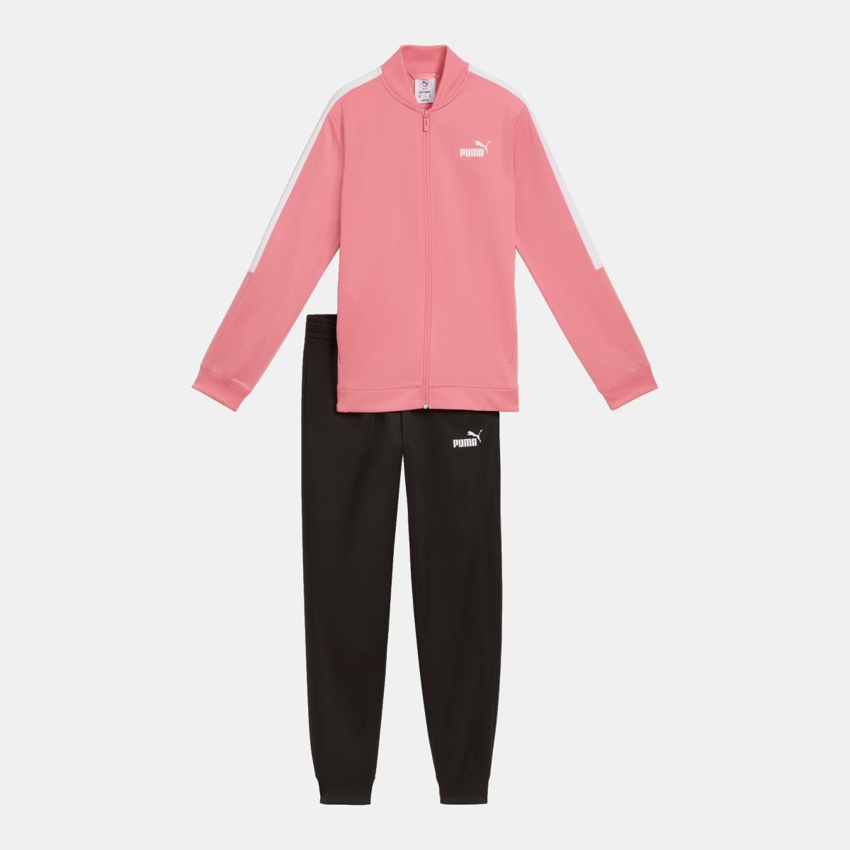 Fato-de-Treino Casual de Criança Poly Baseball Suit G Rosa-4