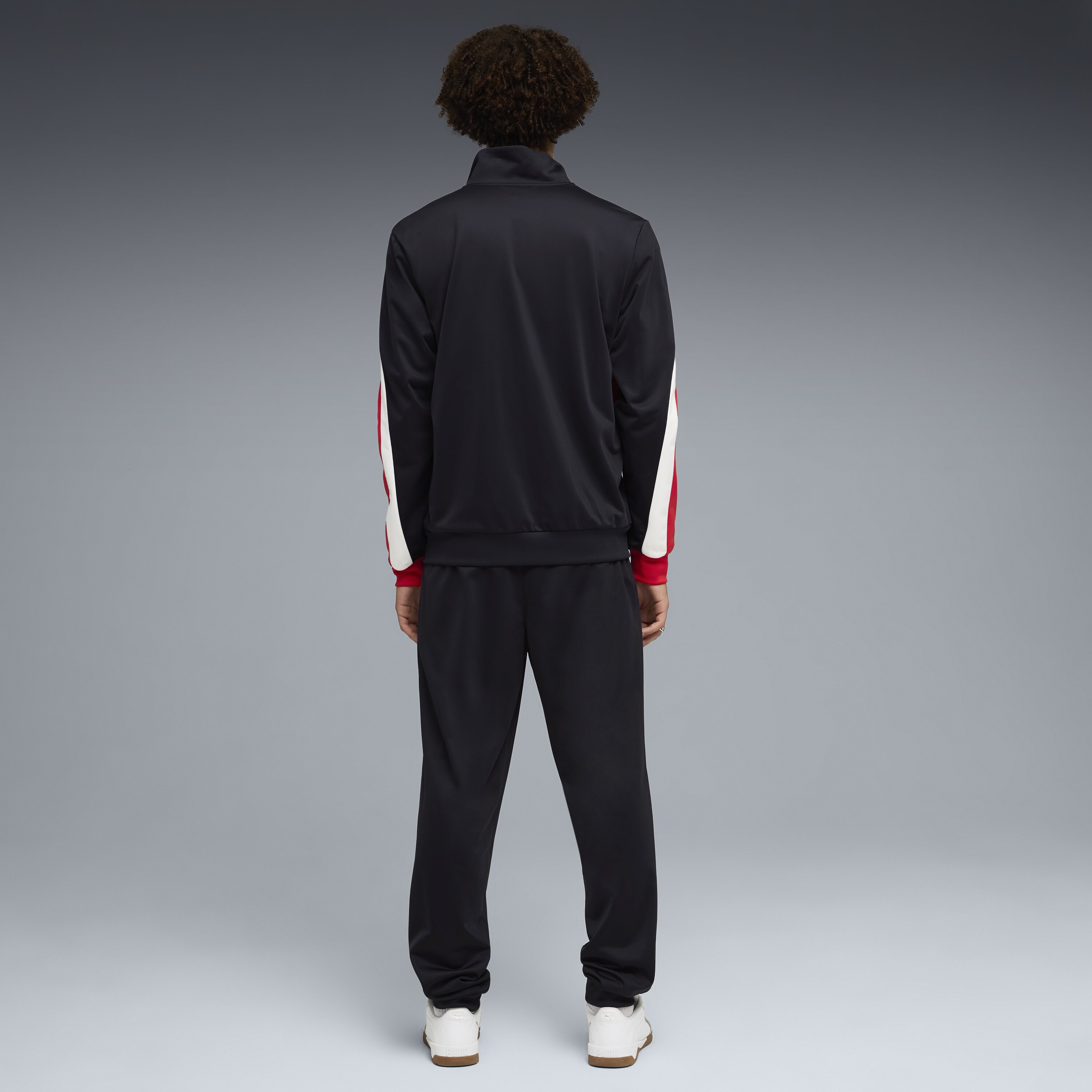 Fato de Treino Casual de Homem Ess Block Poly Suit Azul-2