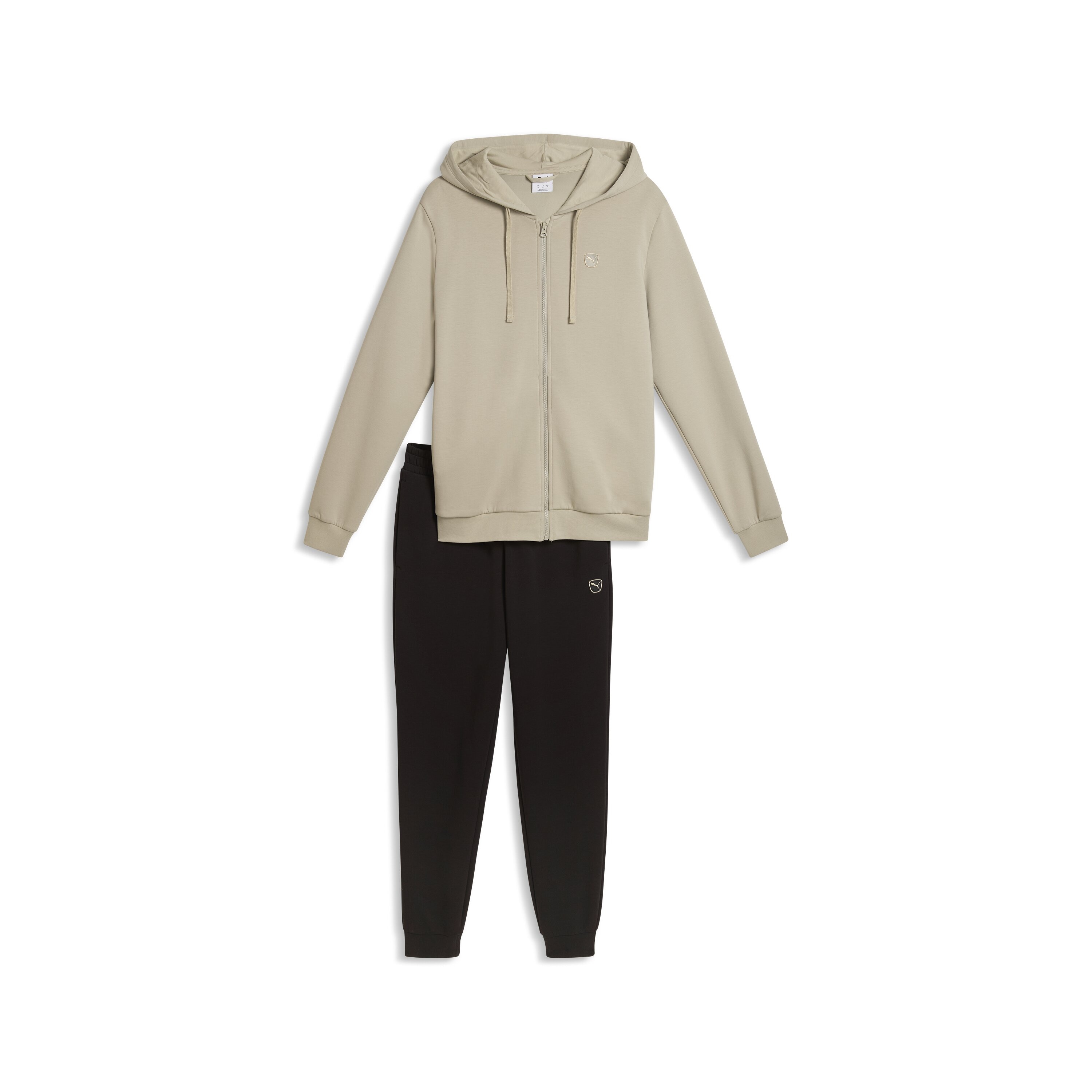 Fato de Treino Casual de Homem Ess Elevated Suit Castanho-5