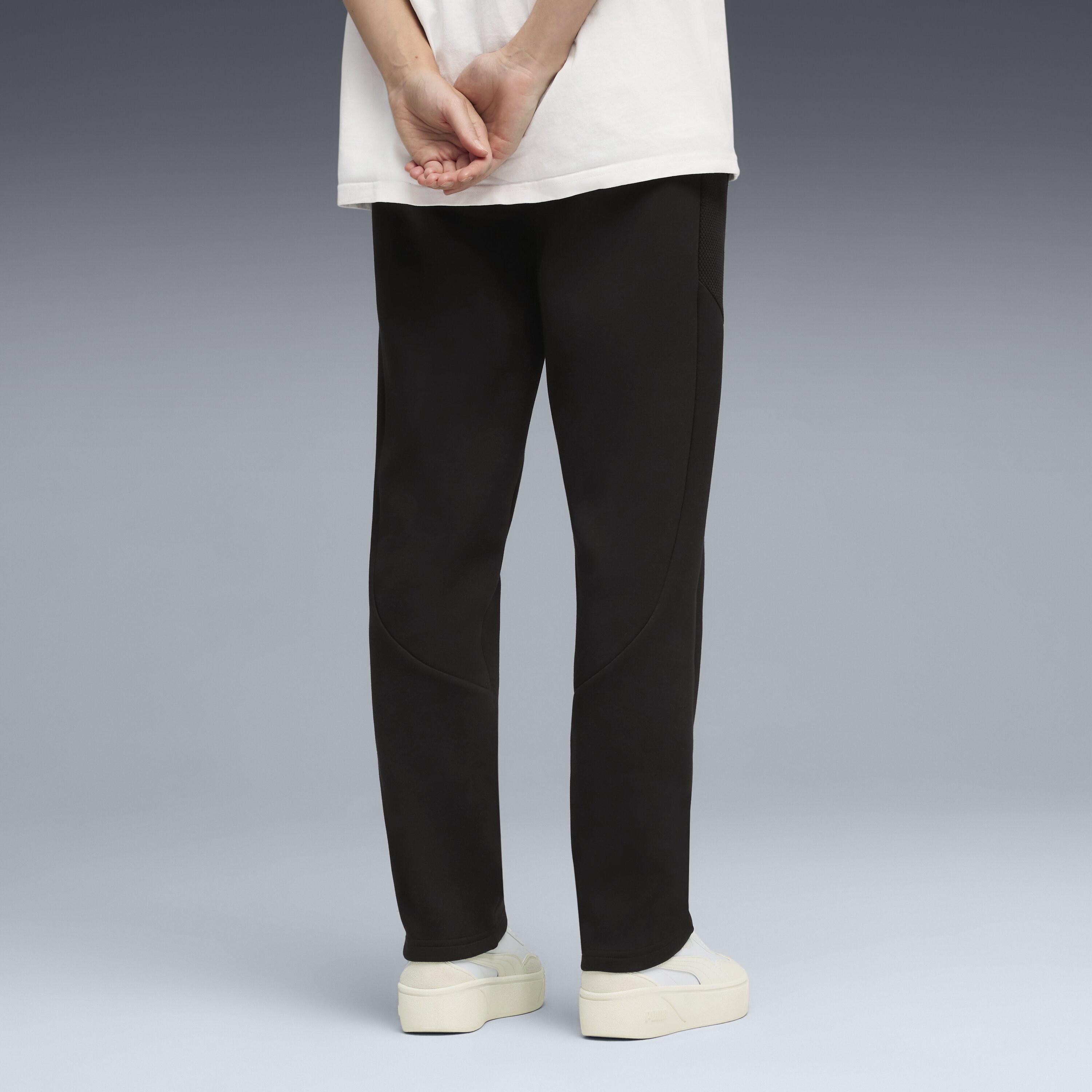 Calças Evostripe Sweatpants DK op de Mulher Preto-2