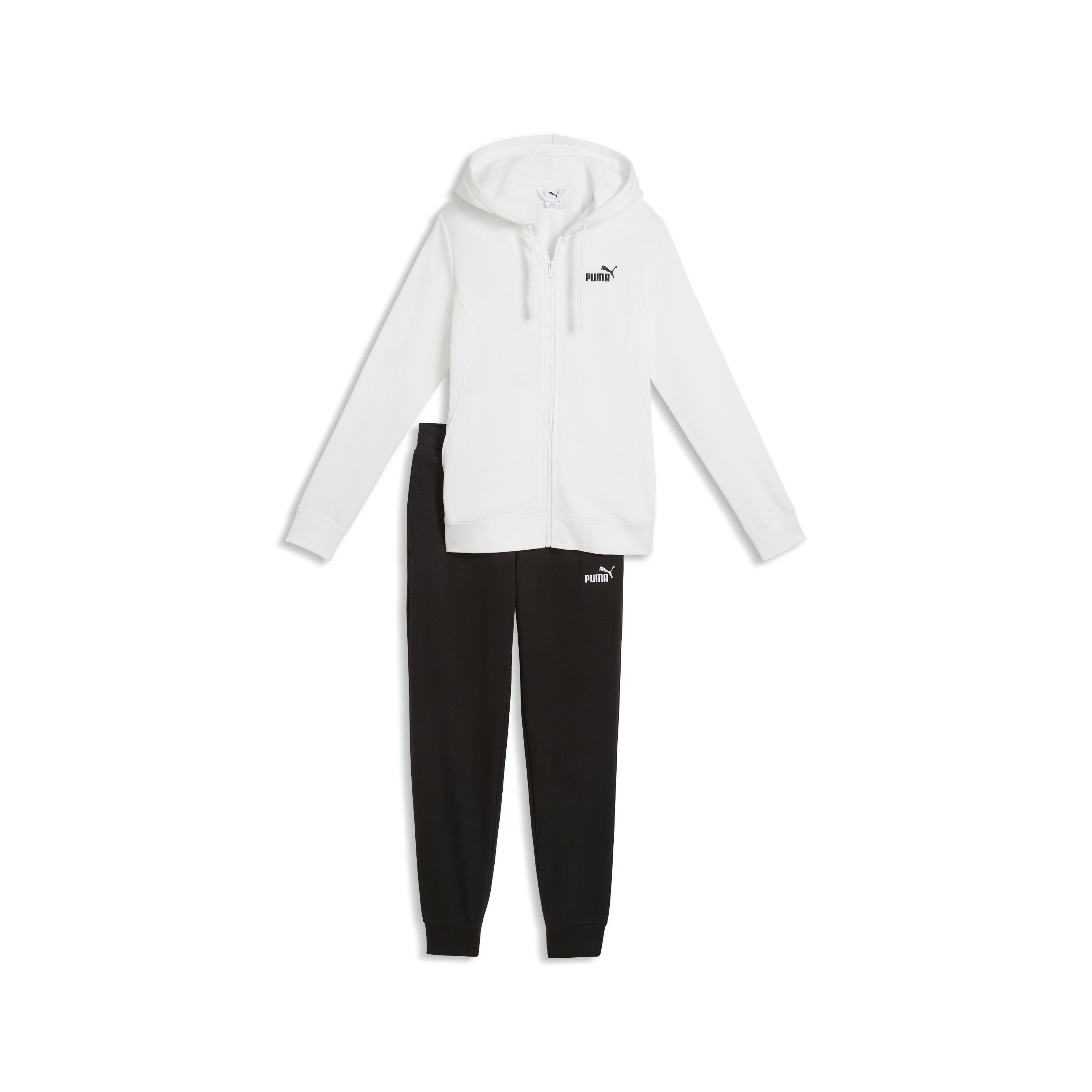 Fato de Treino Casual de Mulher Hooded Sweat Suit cl Branco-3