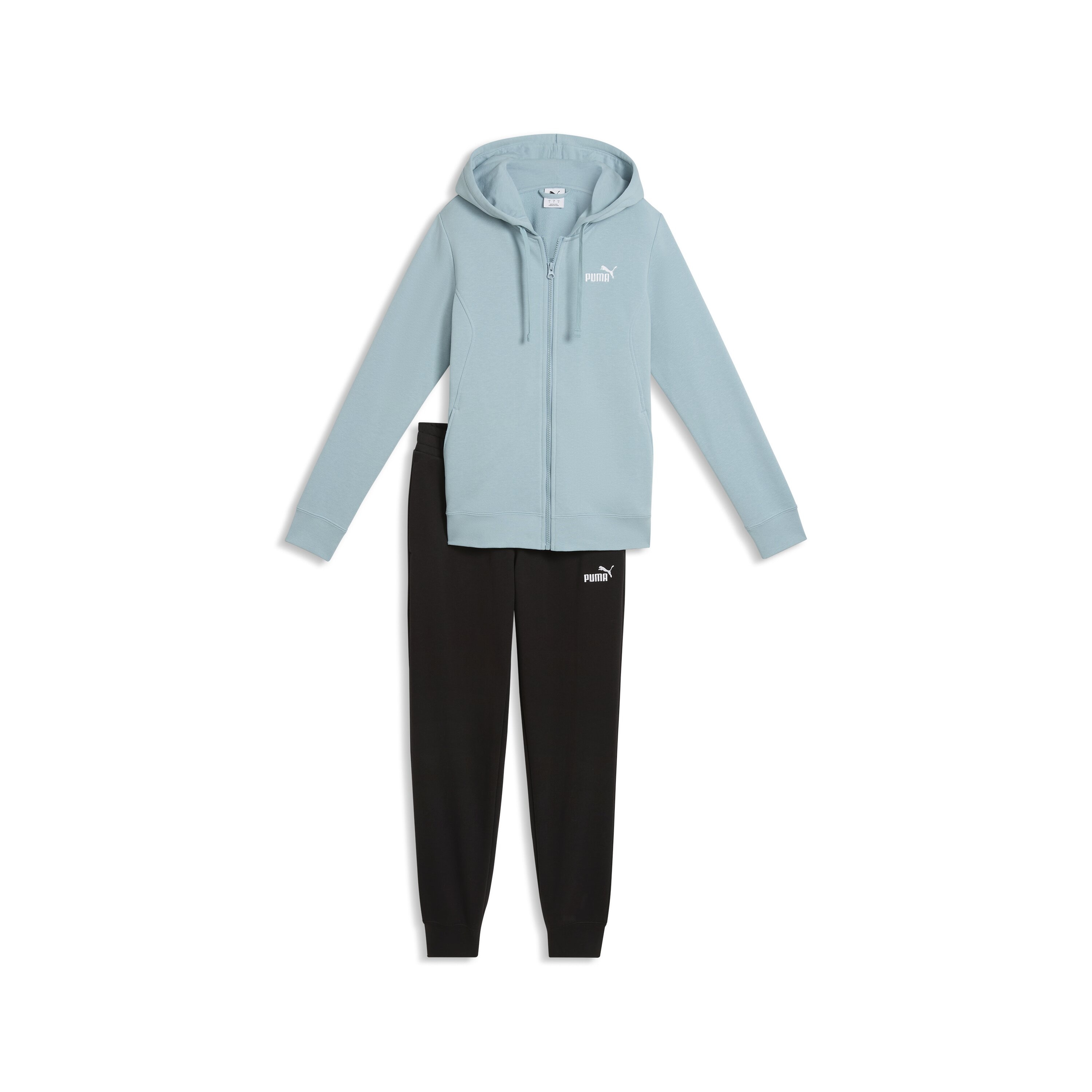 Fato de Treino Casual de Mulher Hooded Sweat Suit cl Azul-4
