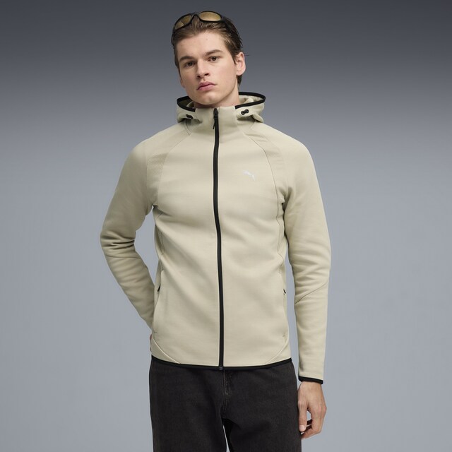 Sudadera EVOSTRIPE FZ Hoodie DK de Hombre Puma