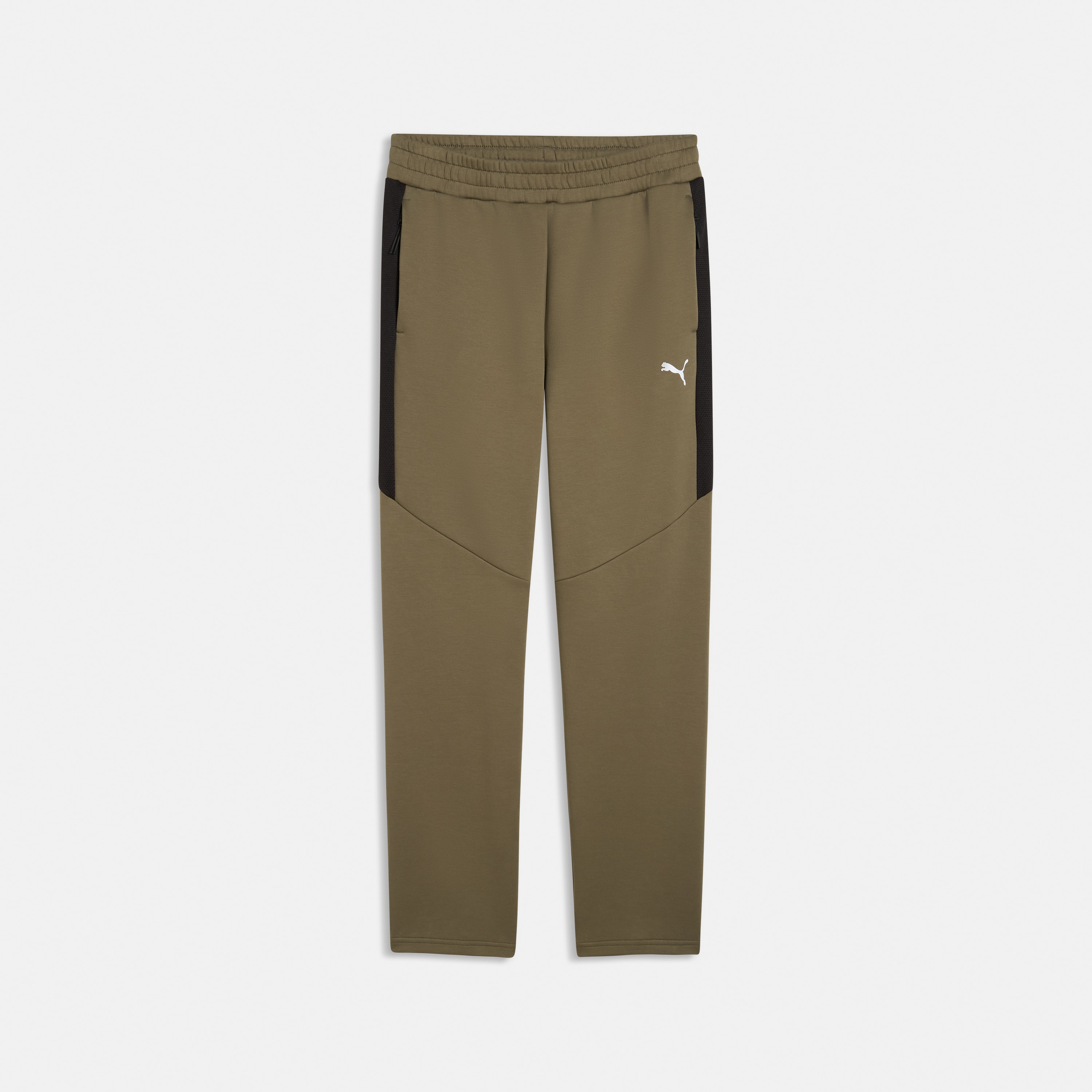 Calças Evostripe Pants DK de Homem Verde-4