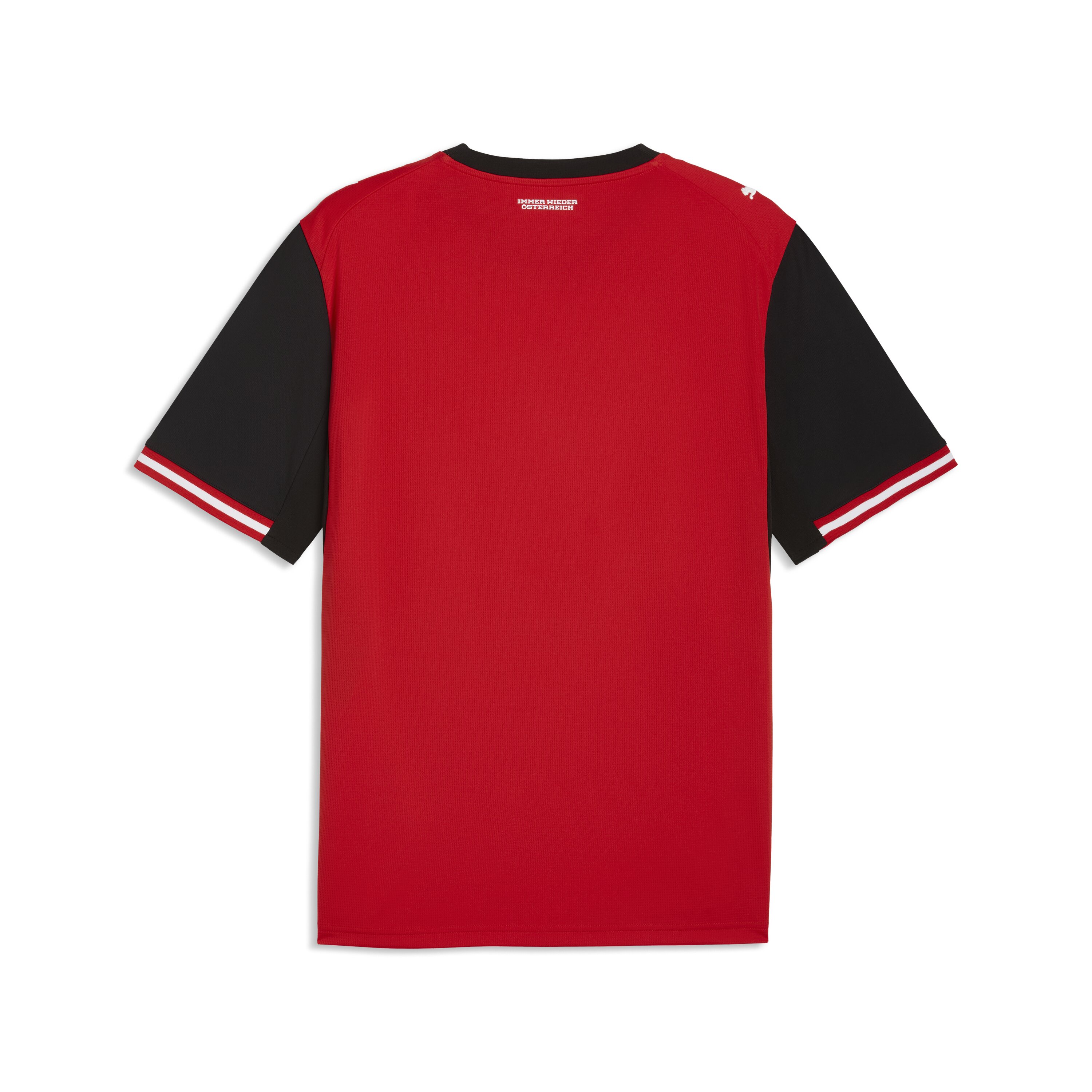 T-shirt de Homem 1.º Equipamento Áustria Mundial 2026 Preto-8
