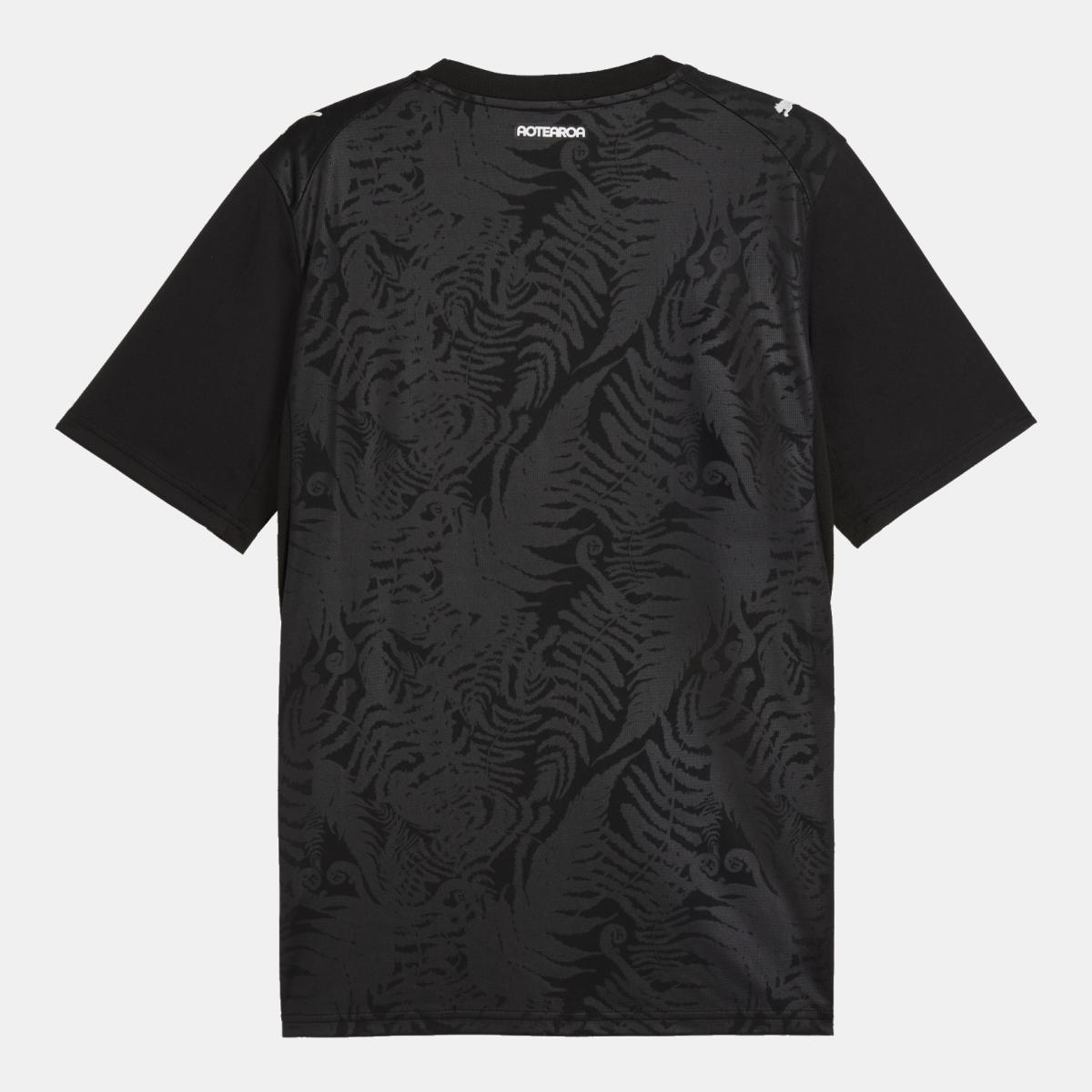 T-shirt de Homem 1.º Equipamento Nova Zelândia Mundial 2026 Preto-2