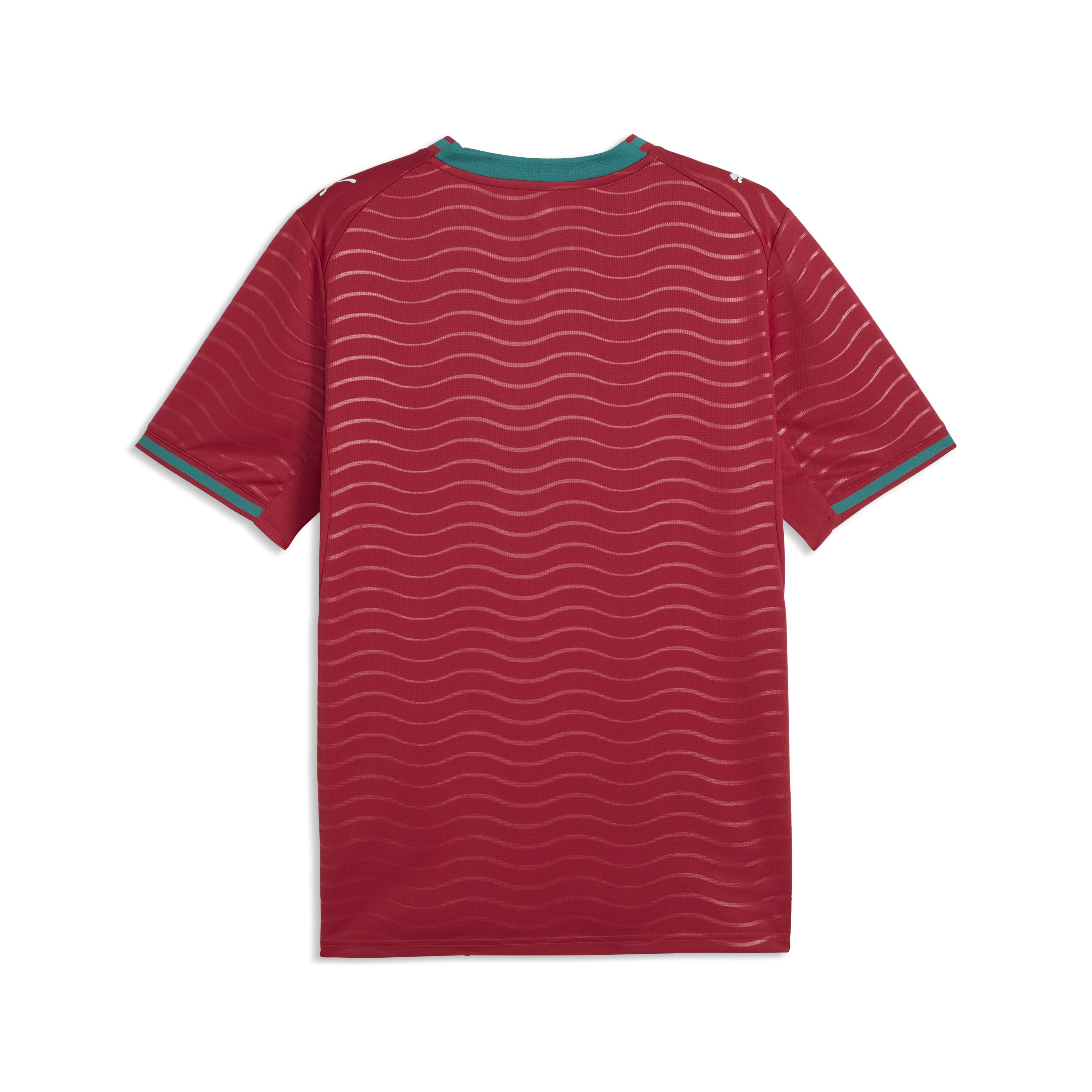 T-shirt de Homem 1.º Equipamento Portugal Mundial 2026 Verde / Vermelho-7