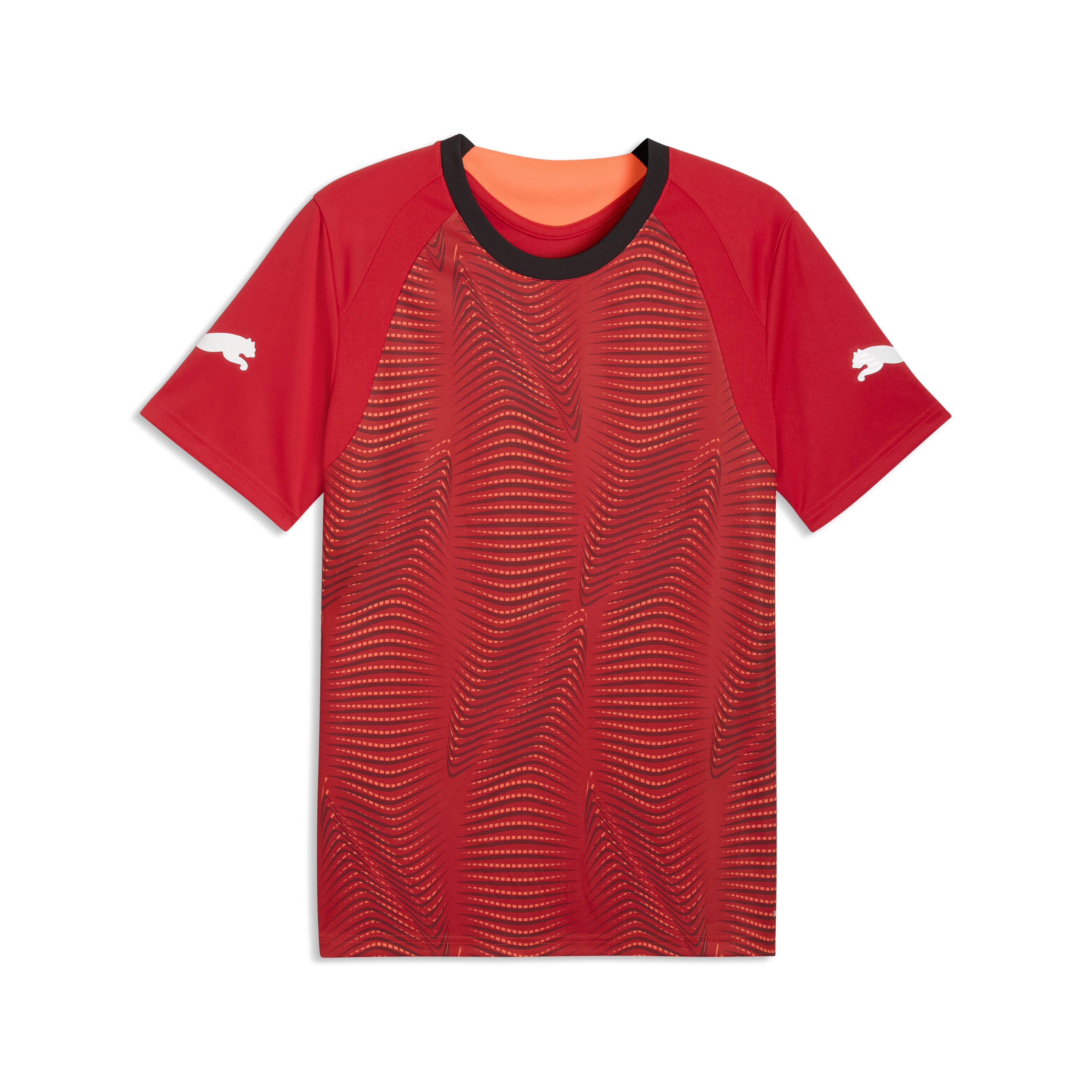 T-shirt de Futebol de Homem individualFinal Vermelho-8
