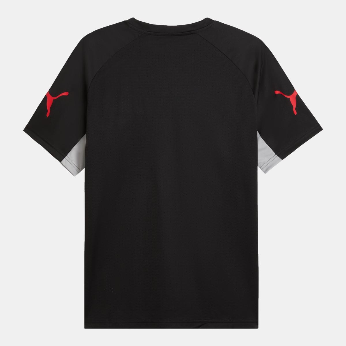 T-shirt de Futebol de Homem IndividualLiga Preto-2