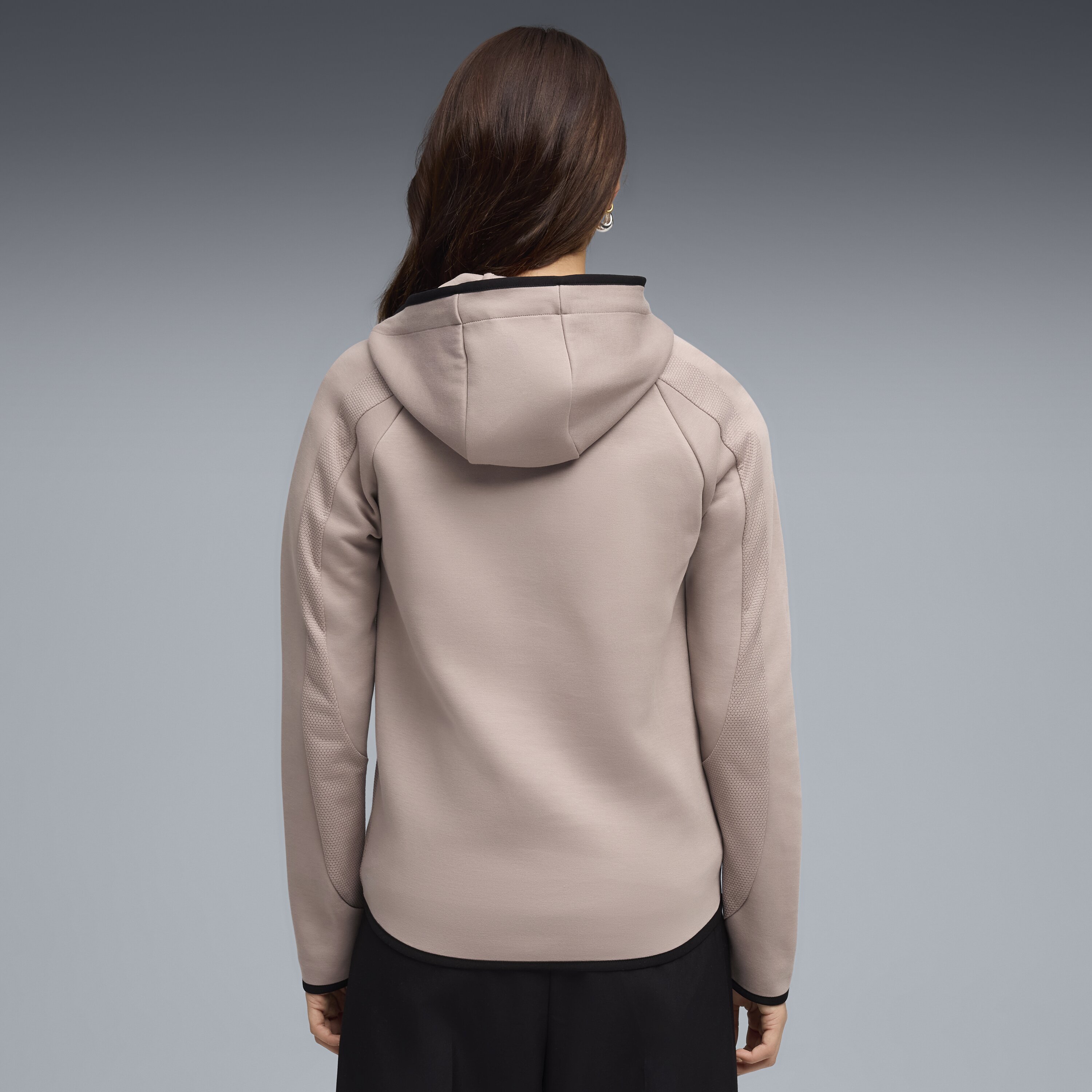 Sweatshirt Evostripe Full-Zip Hoodie DK de Mulher Roxo-2