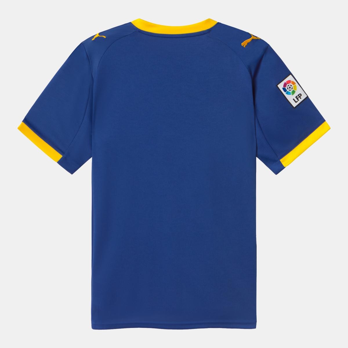 T-shirt de Futebol de Homem Deportivo Alavés Retro Jersey JR Azul-2