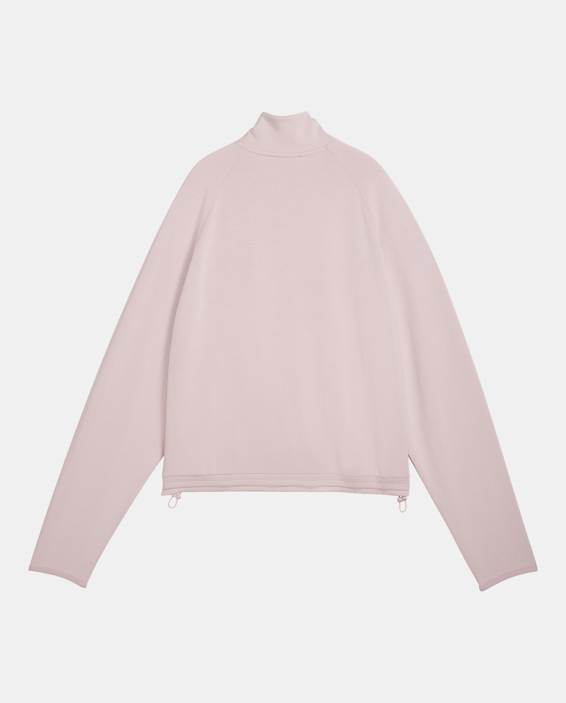 Sudadera de Casual de Mujer PUMATECH SENSE Relaxed Half-Zi Puma - Rosa Rosa-4