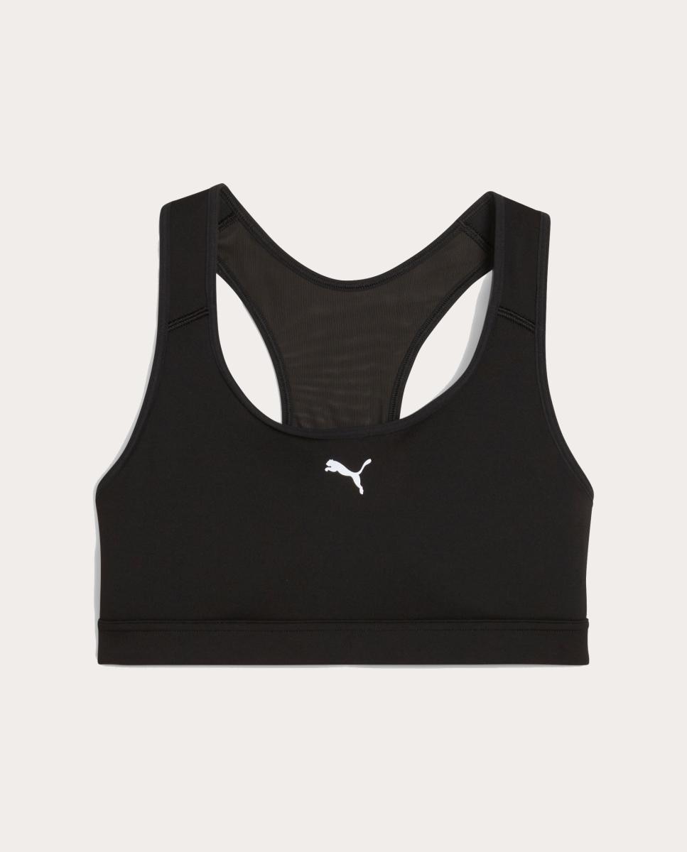 Tops de Running de Mulher 4Keeps Run Bra - Mid Puma Preto-3