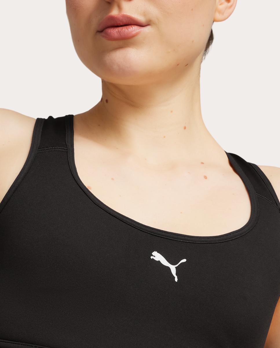 Tops de Running de Mulher 4Keeps Run Bra - Mid Puma Preto-6
