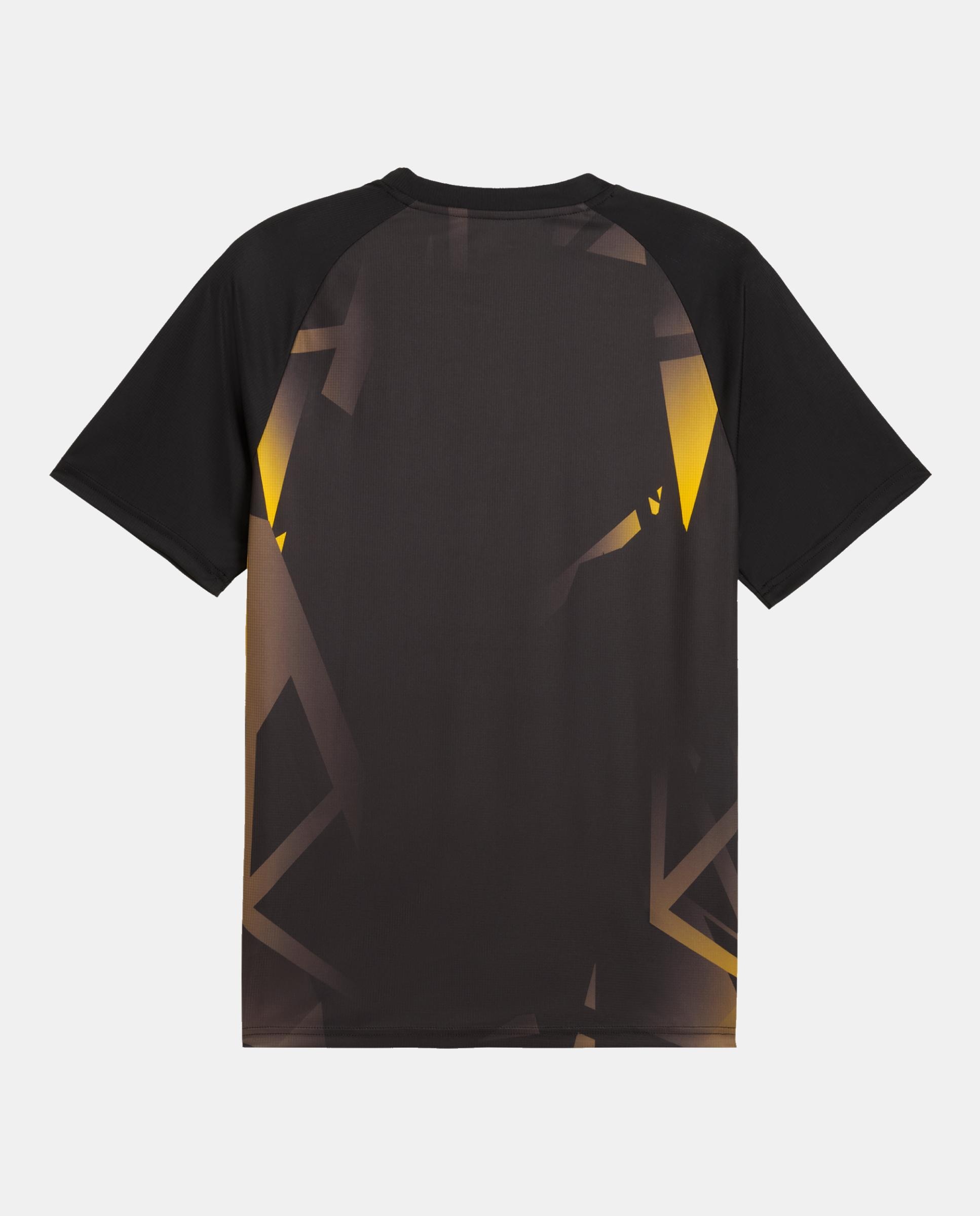 T-shirts M/C de Futebol de Homem BVB Warm Up Jersey Preto-5