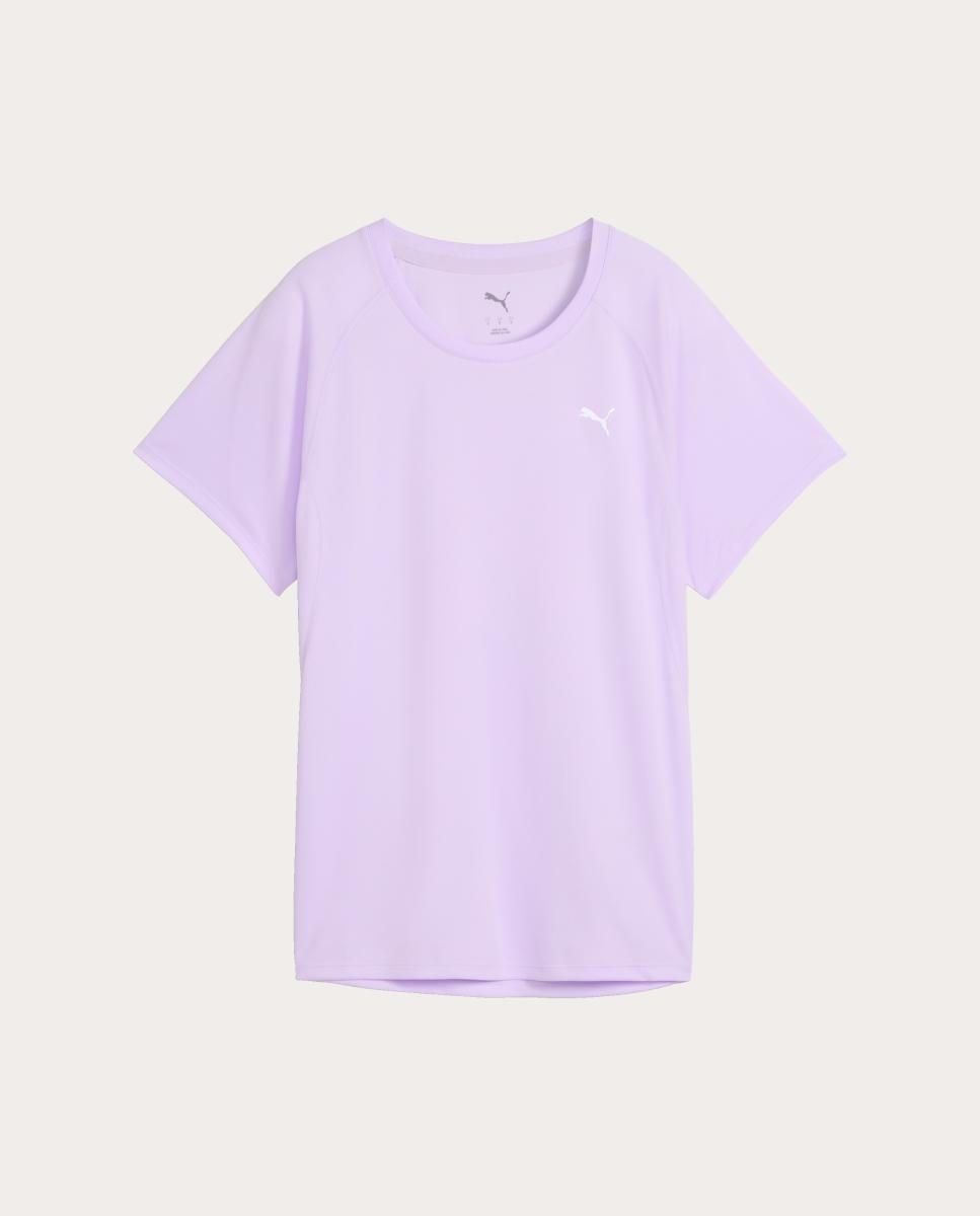 T-Shirt de Running de Mulher W Run Velocity Tee (Poly) Puma Roxo-4