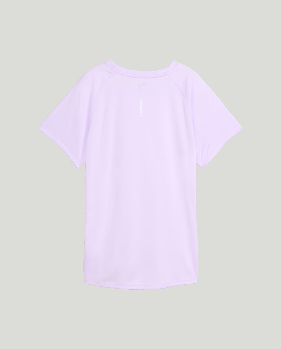 T-Shirt de Running de Mulher W Run Velocity Tee (Poly) Puma Roxo-5