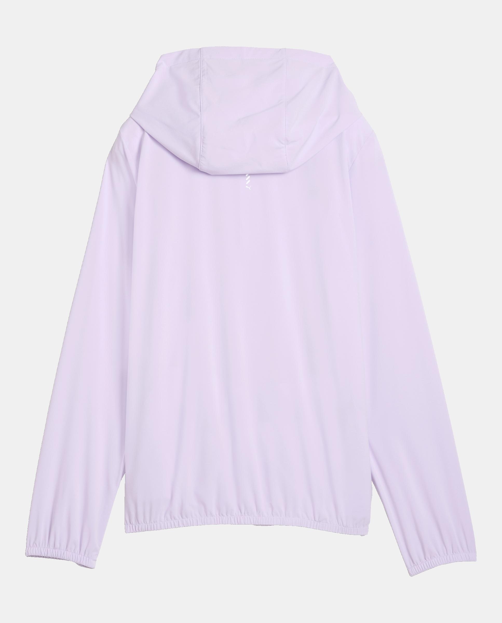 Corta-Vento de Running de Mulher Run Velocity Woven Jacket W Roxo-4