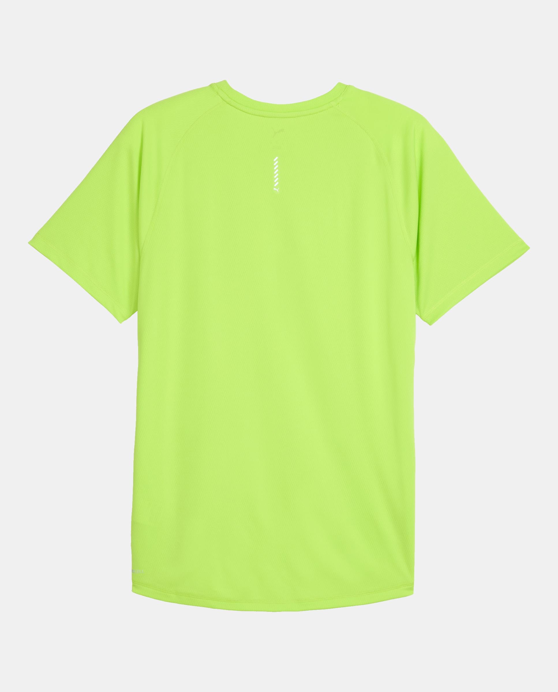 T-shirt M/C de Running de Homem M Run Velocity Tee (Poly) Verde-5