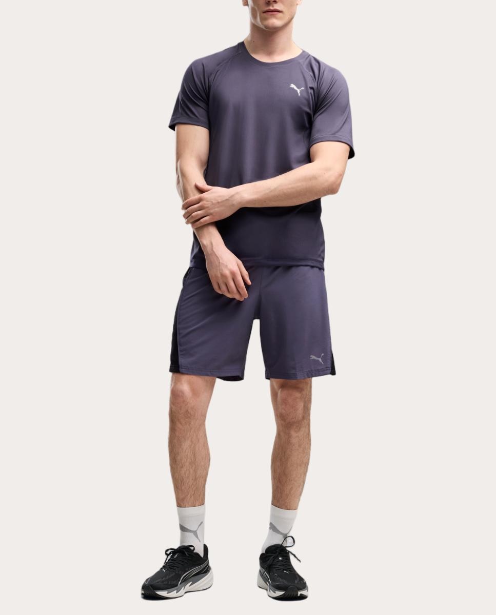 Calções de Running de Homem M Run Velocity 7" Short Puma Roxo-3