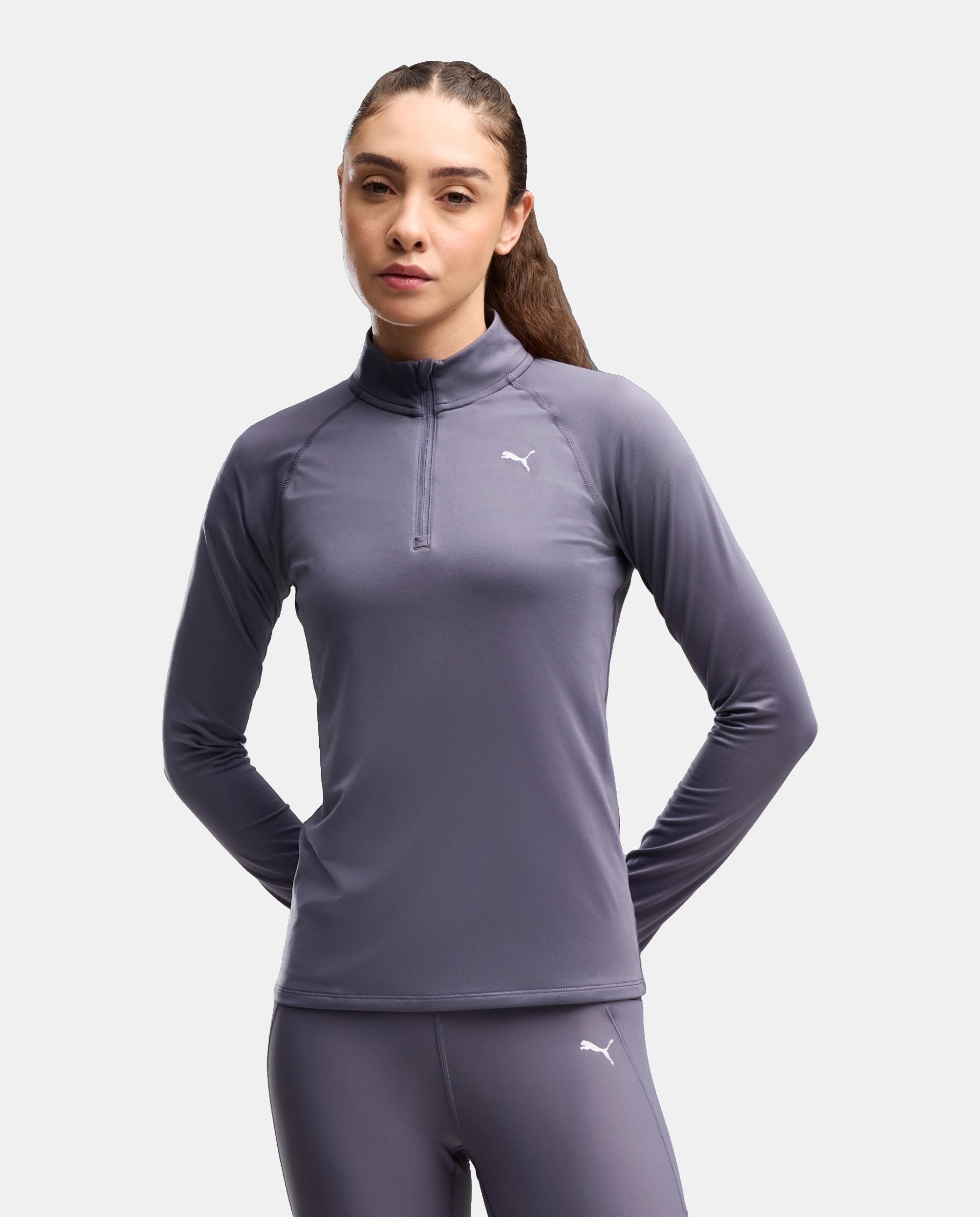 Imagem 0 de Camisola de Manga Comprida de Running de Mulher W Run Velocity Cloudspun 1/4 Z