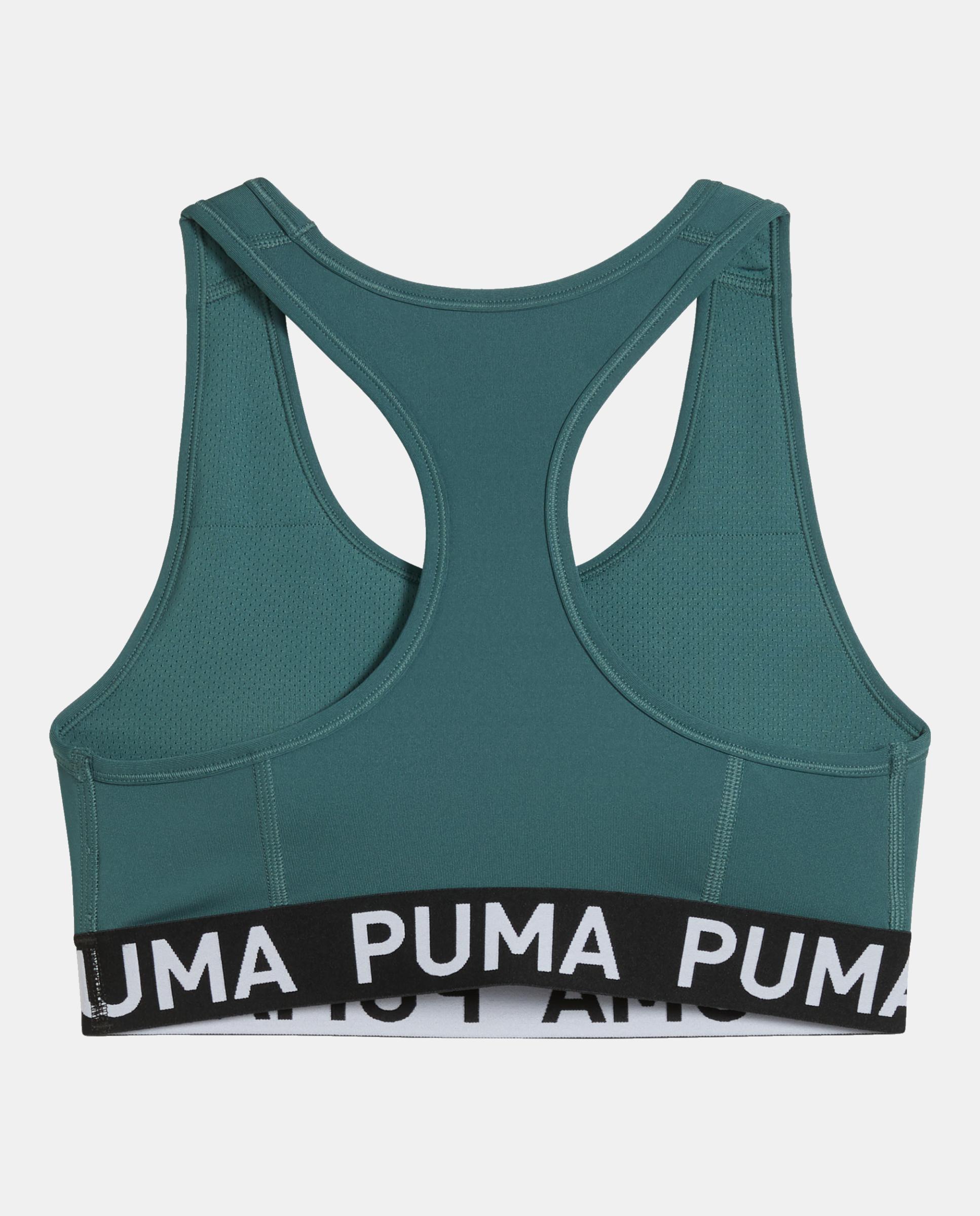 Tops de Training de 4Keeps Strong Bra - Mid Puma Verde-2