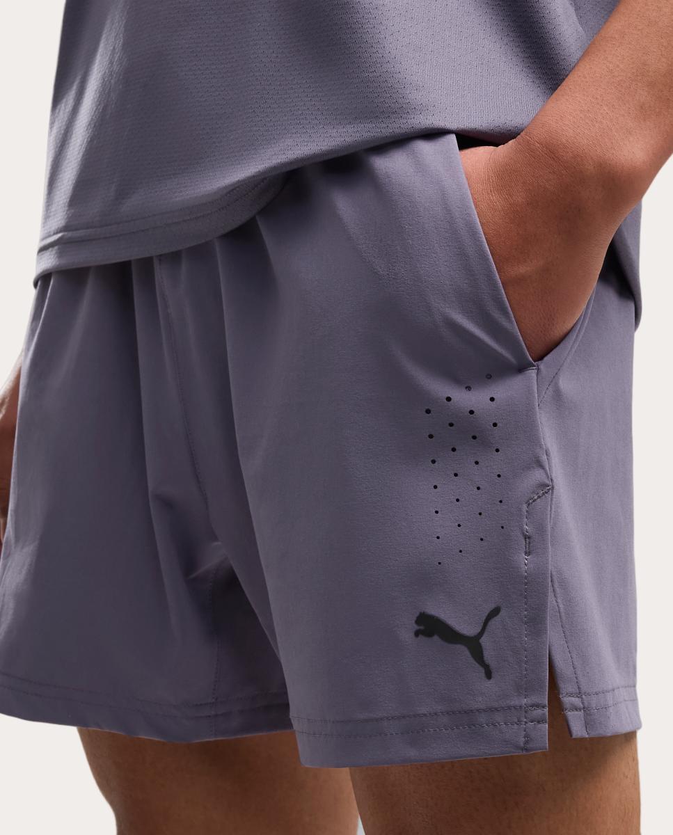 Calções de Training de Homem M Pwrmode 5' Woven Short Puma Roxo-4