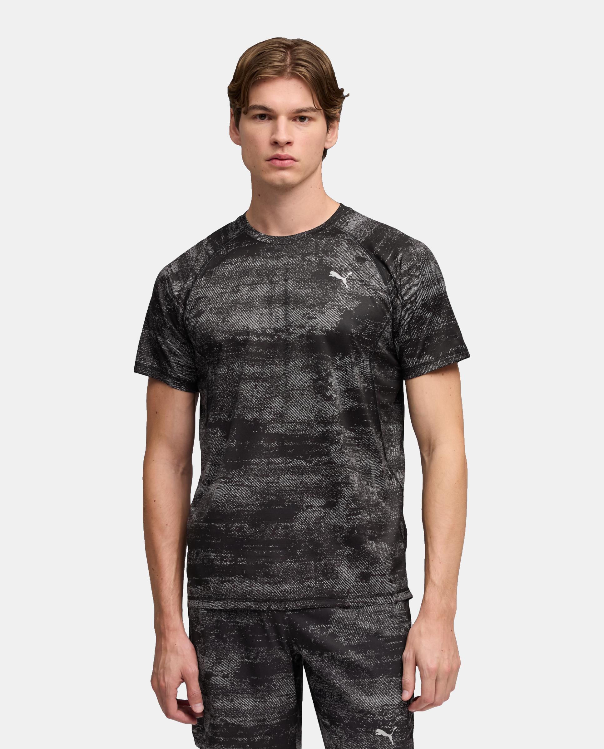Imagem 0 de T-shirt de Manga Curta de Running de Homem M Run Velocity AOP Tee