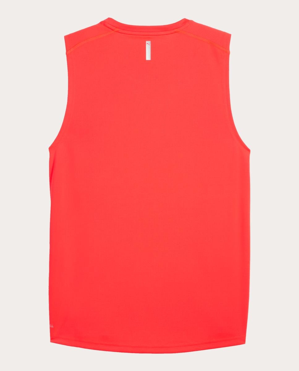 T-Shirt S/M de Training de Homem M Pwrtrain Sleeveless Tee Puma Vermelho-2