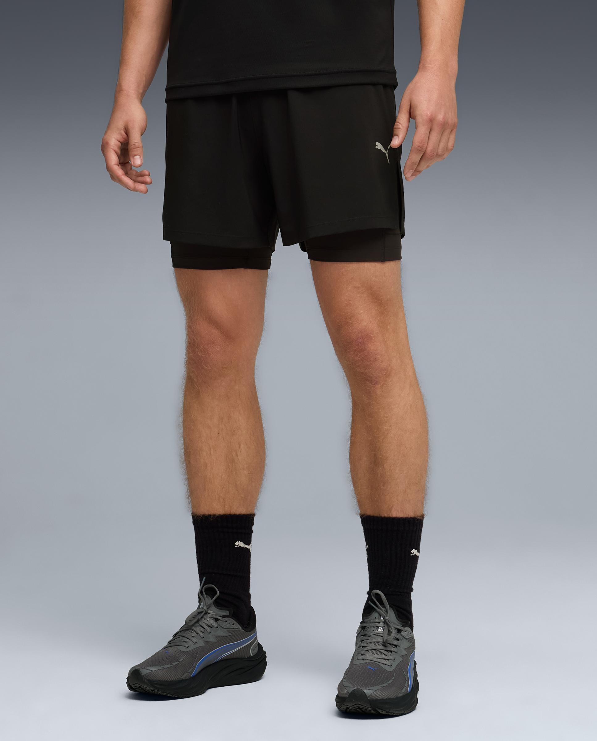 Imagem 0 de Calções de Running de Homem M Dreamrun 2in1 5" DryCELL Sho
