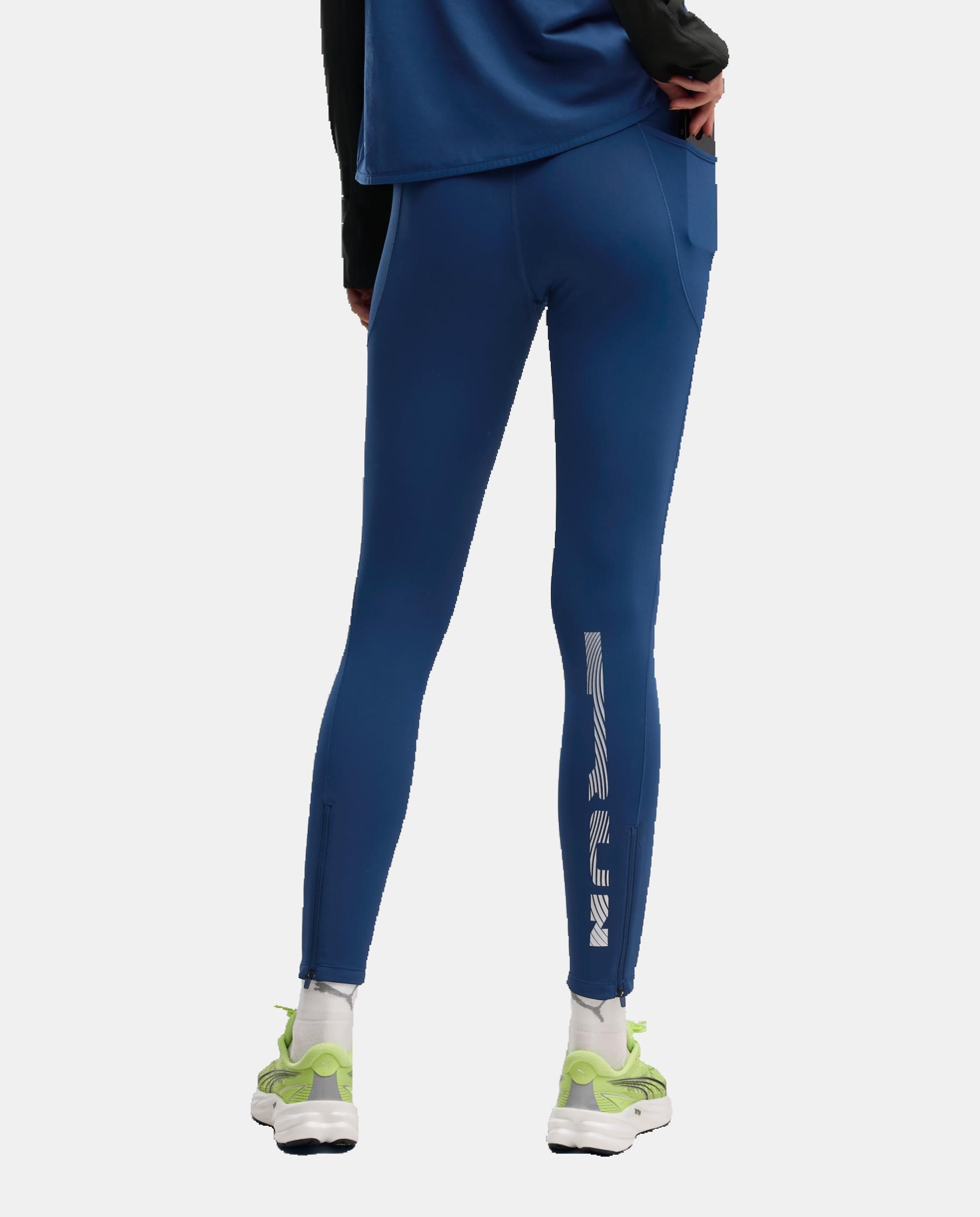 Leggings de Running de Mulher W Run Brightstride WarmCELL FL Cinzento-2