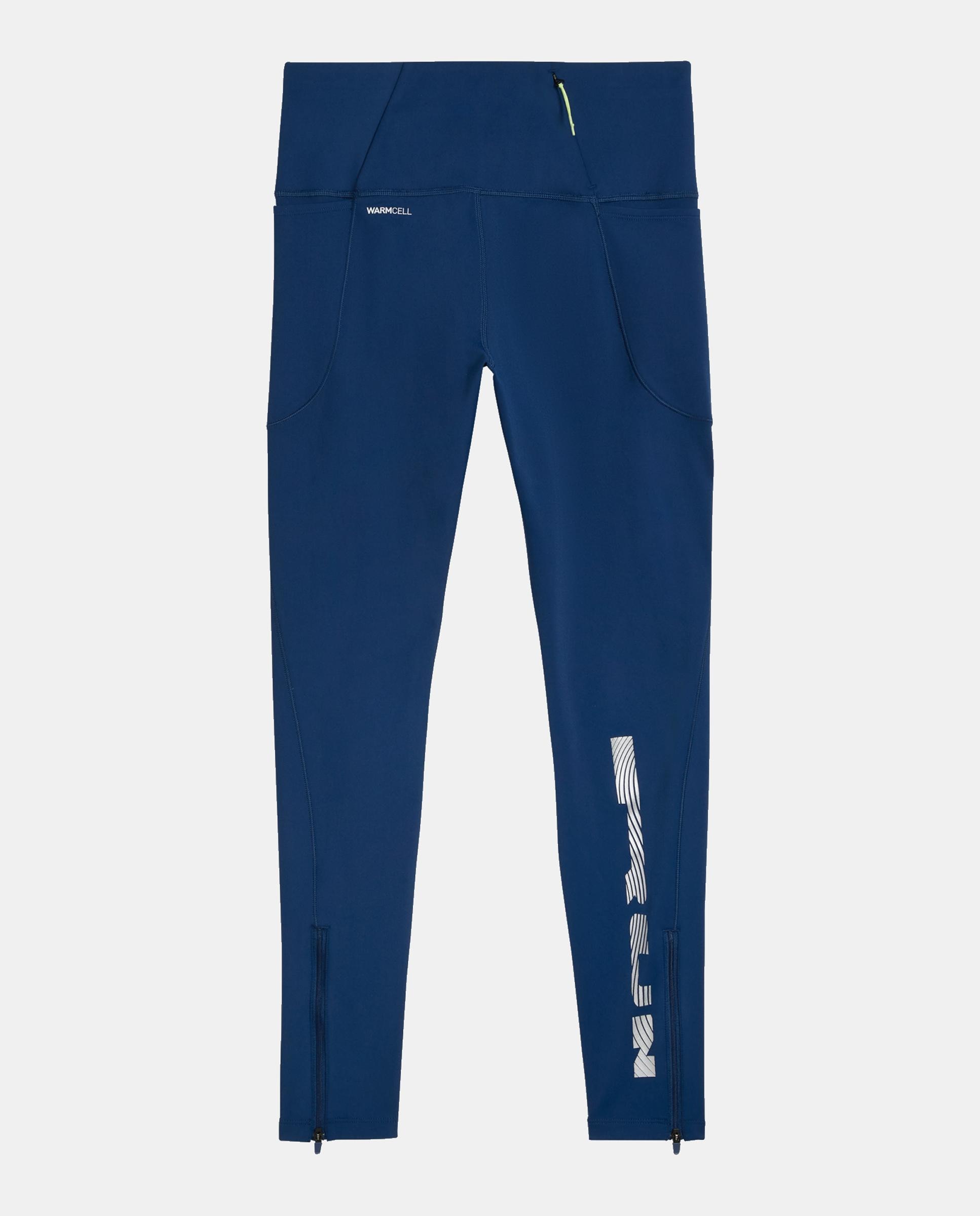 Leggings de Running de Mulher W Run Brightstride WarmCELL FL Cinzento-7