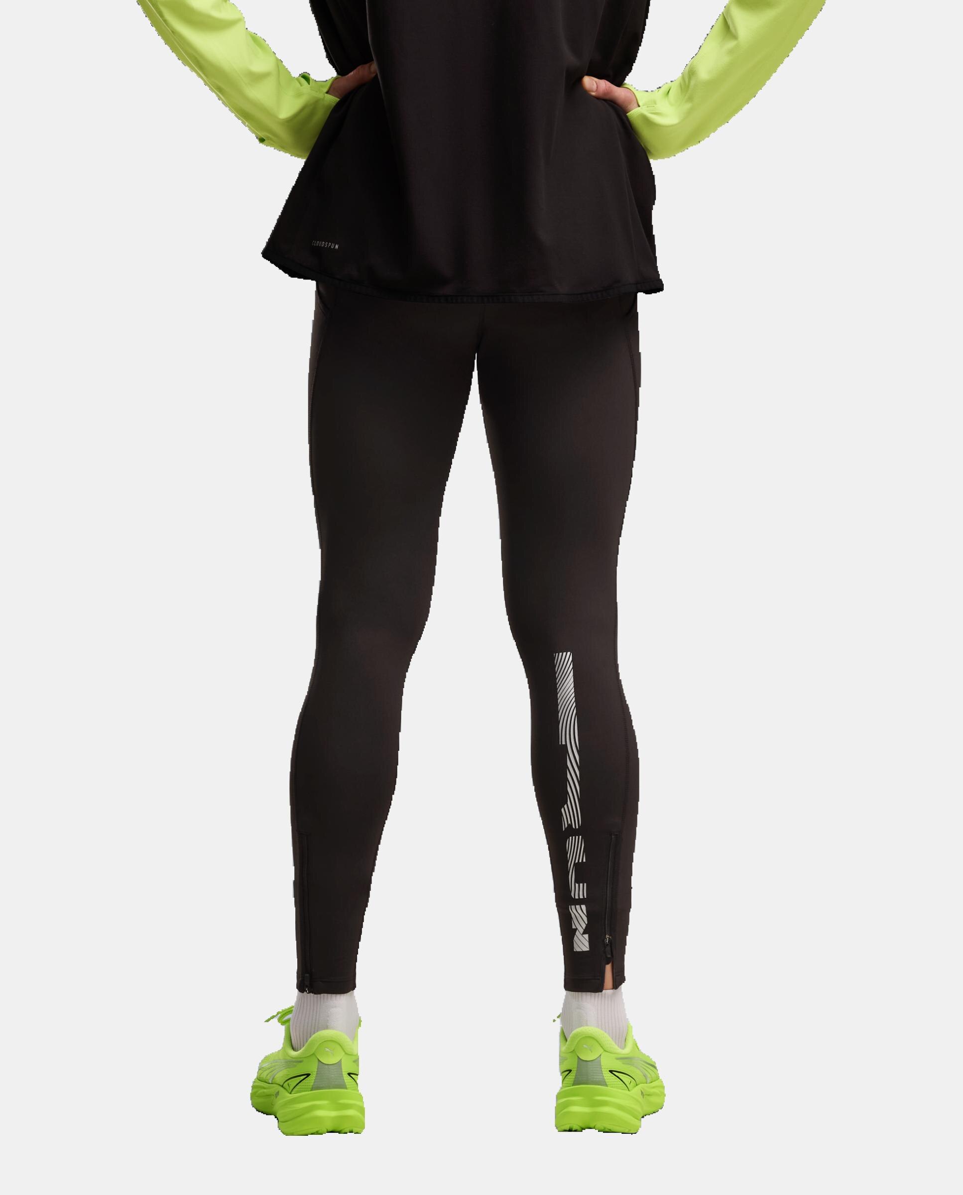 Leggings de Running de Homem M Run Brightstride WarmCELL FL Preto-2