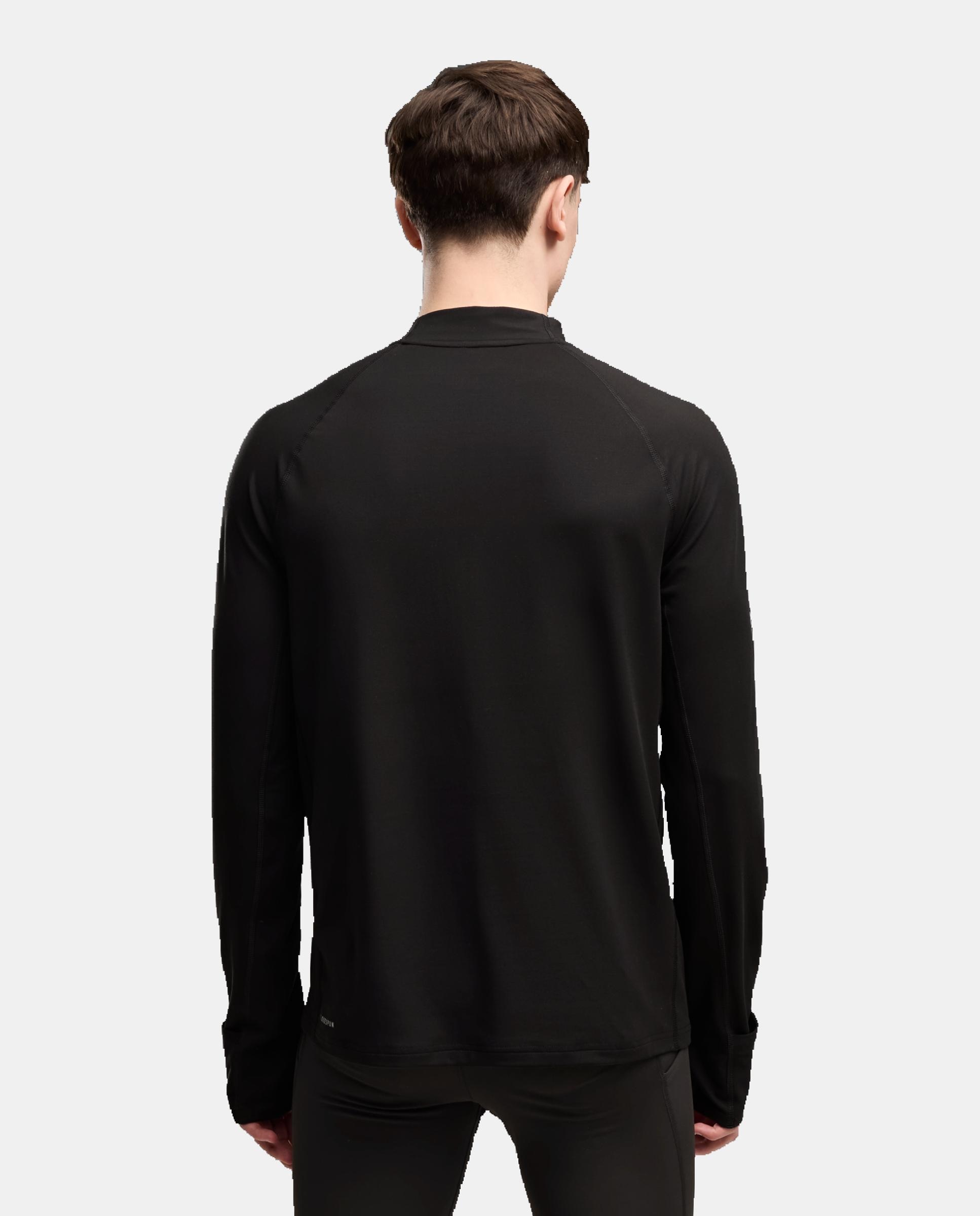 Camisola de Manga Comprida de Running de Homem M Run Brightstride Cloudspun L Preto-2