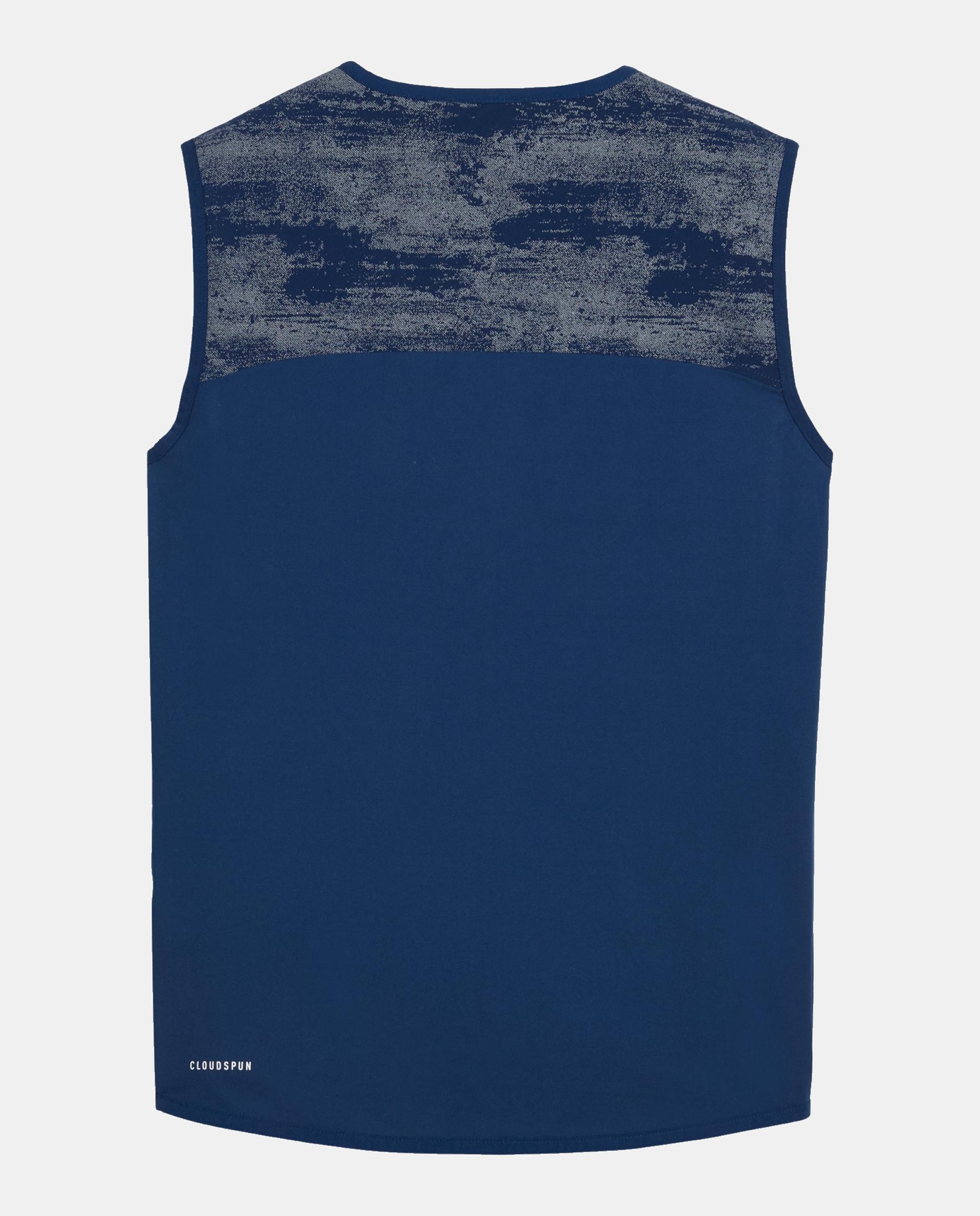 T-shirt sem Mangas de Running de Mulher W Run Brightstride Primaloft V Cinzento-6